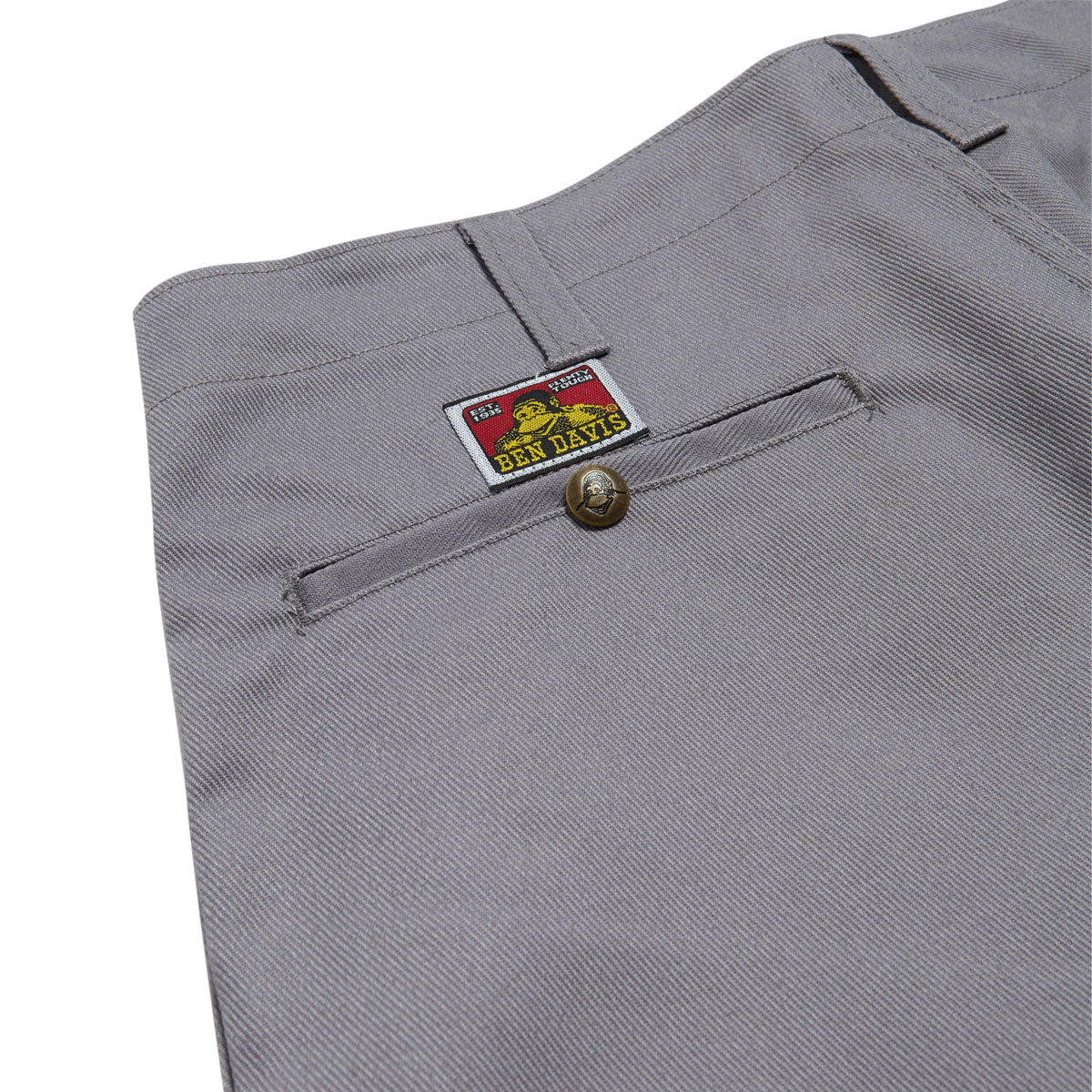 Ben Davis Original Ben's Shorts - Light Grey image 3