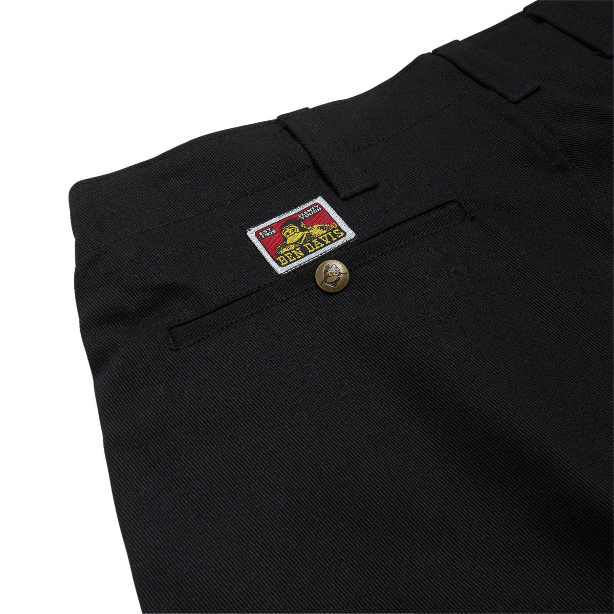 Ben Davis Original Ben's Shorts - Black image 4