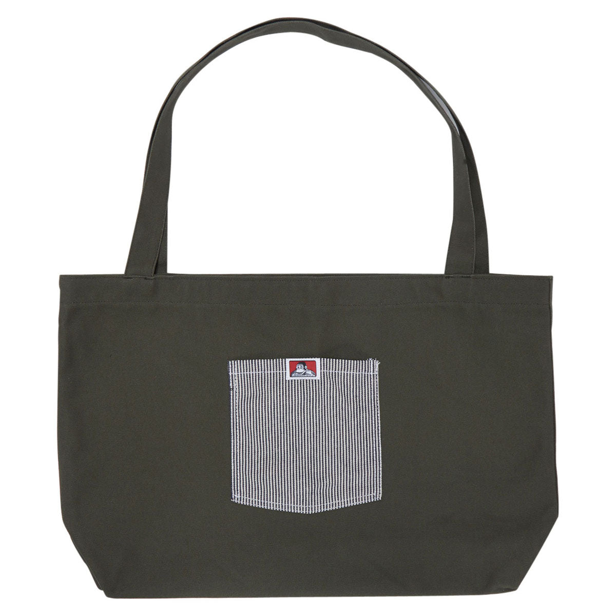 Ben Davis Canvas Tote Bag - Olive image 1