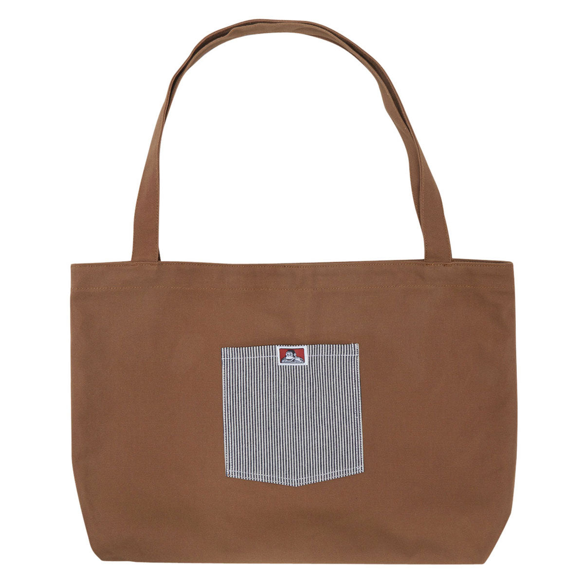 Ben Davis Canvas Tote Bag - Brown image 1