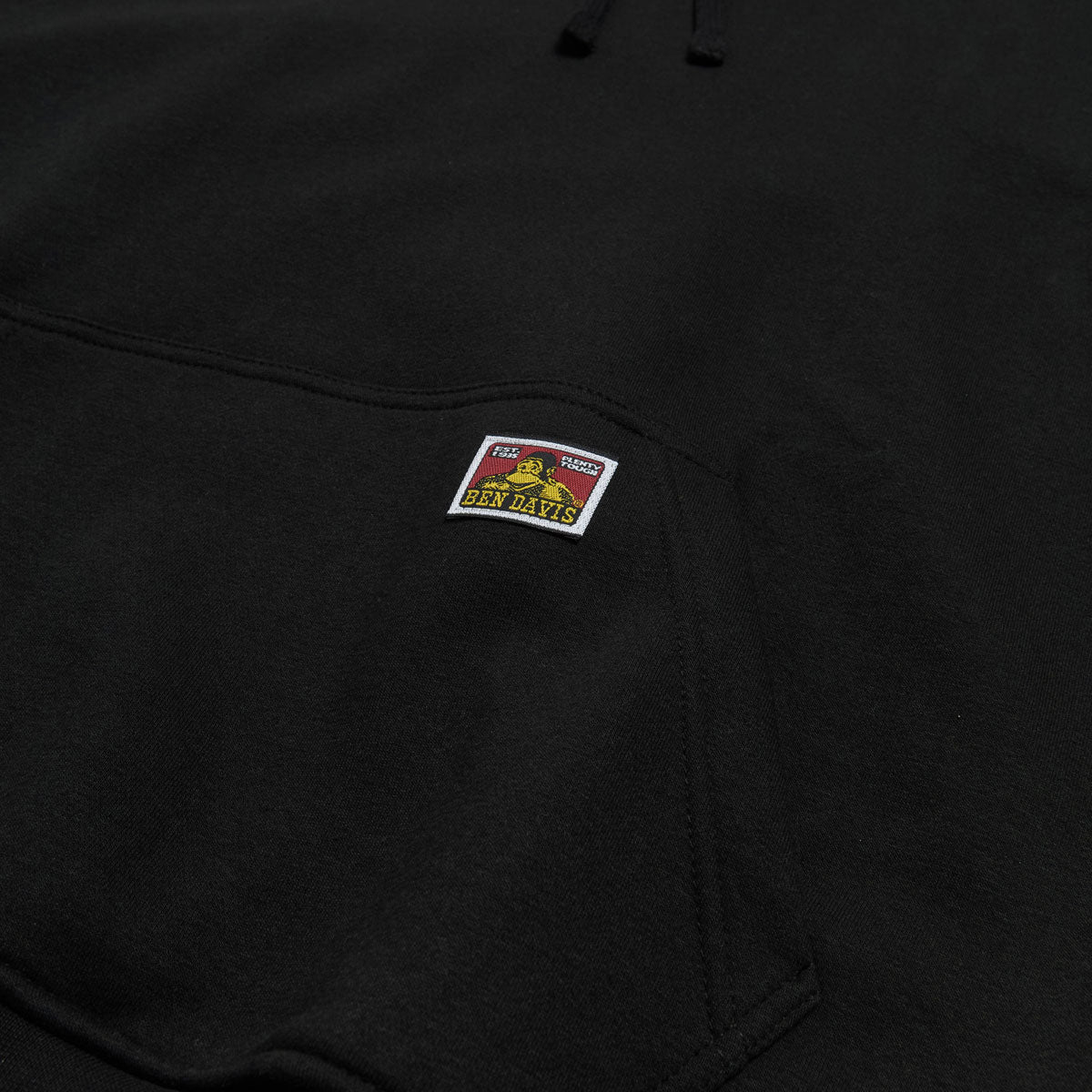 Ben Davis Heavyweight Hoodie - Black image 2