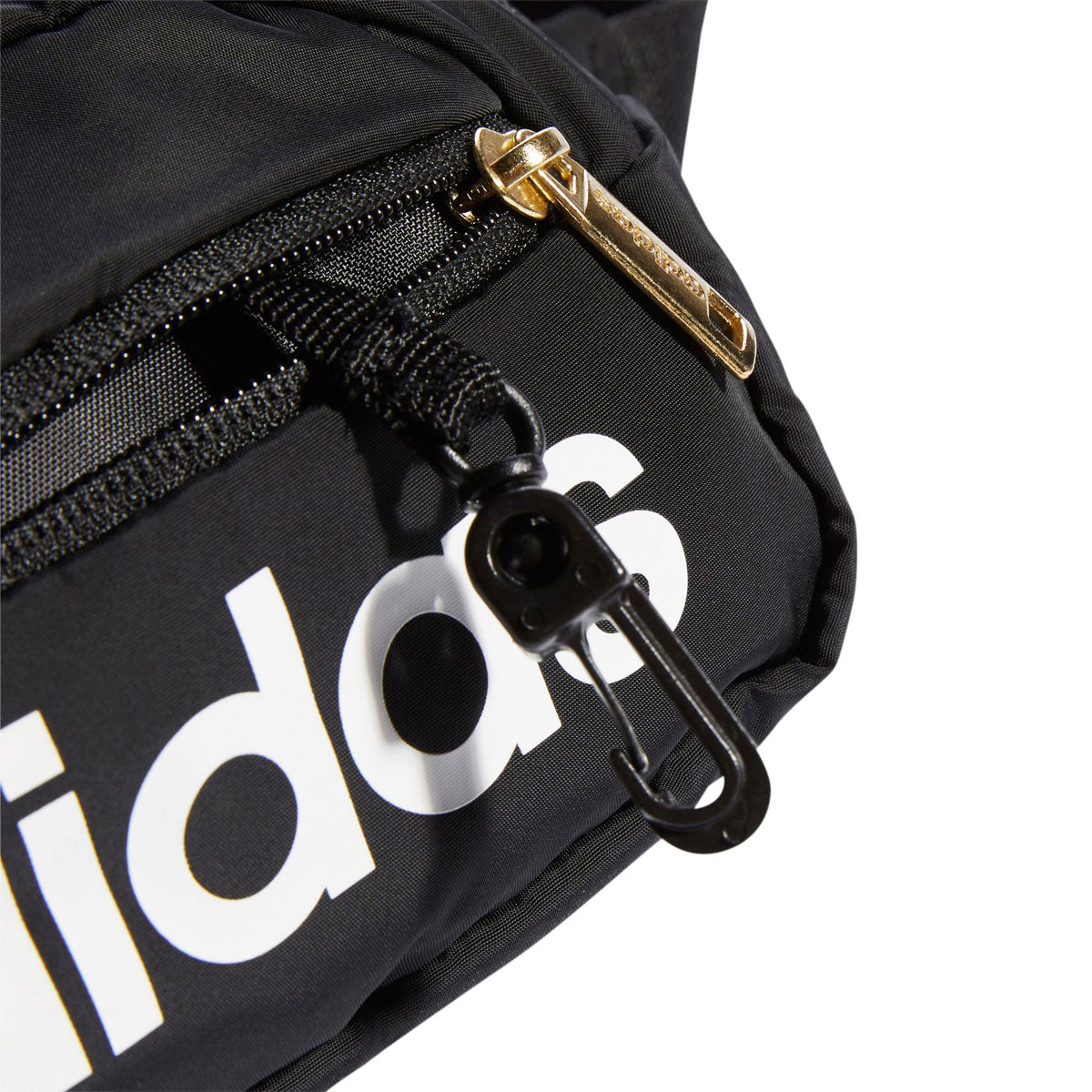 Adidas Core Waist Bag - Black/White/Gold Metallic image 5