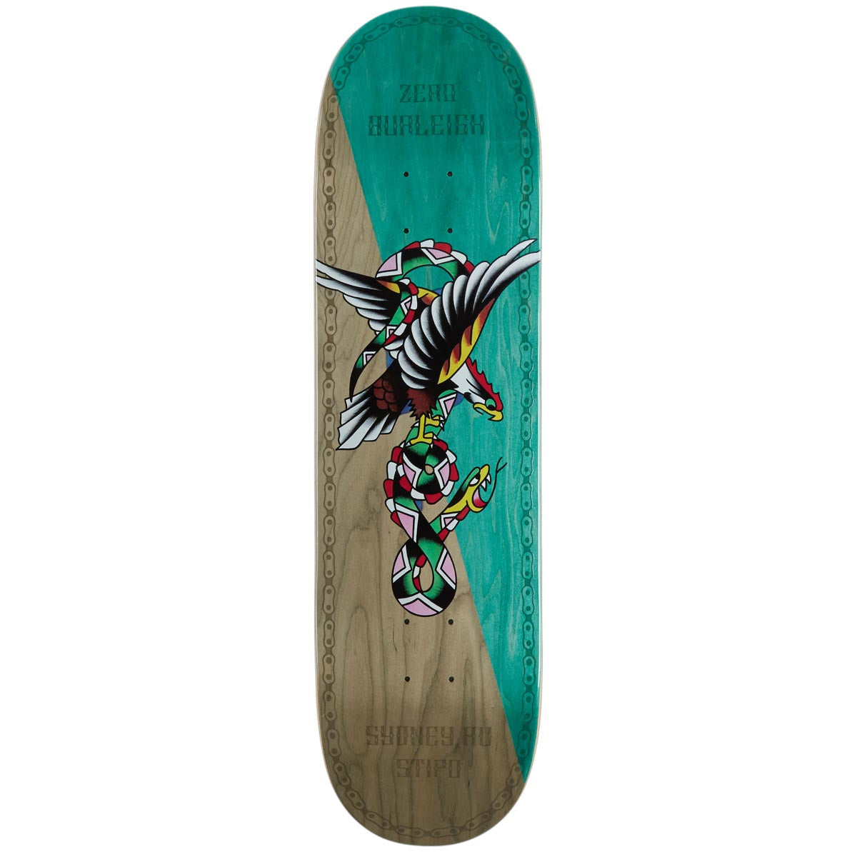 Zero Burleigh Stipo Skateboard Deck - 8.50