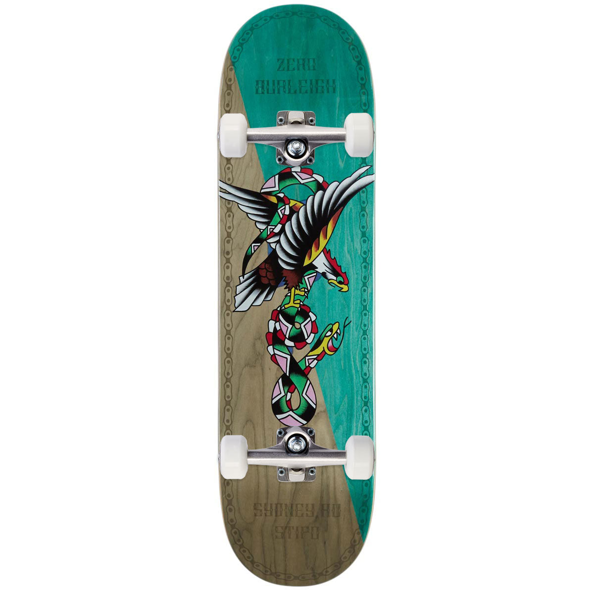 Zero Burleigh Stipo Skateboard Complete - 8.50