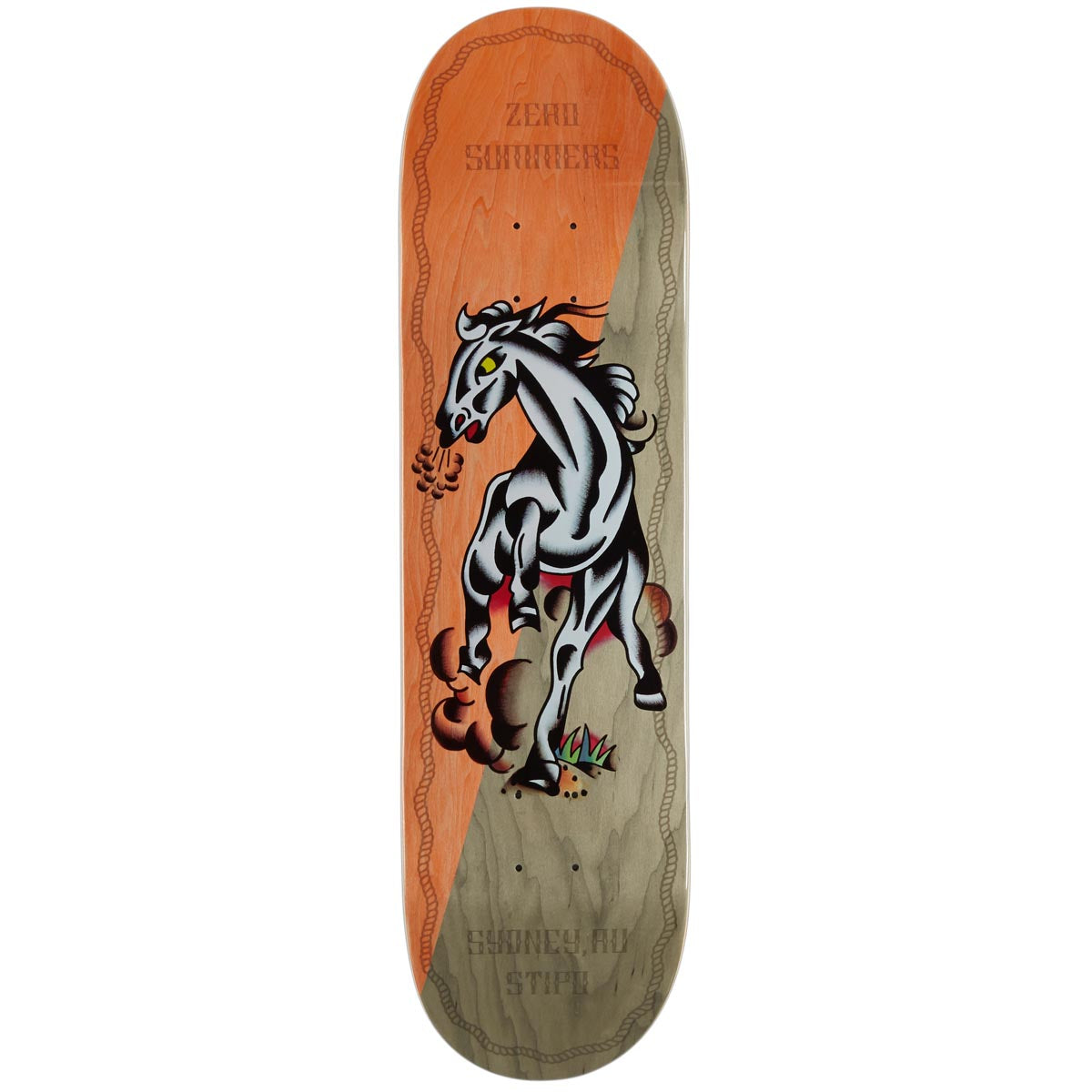 Zero Summers Stipo Skateboard Deck - 8.375