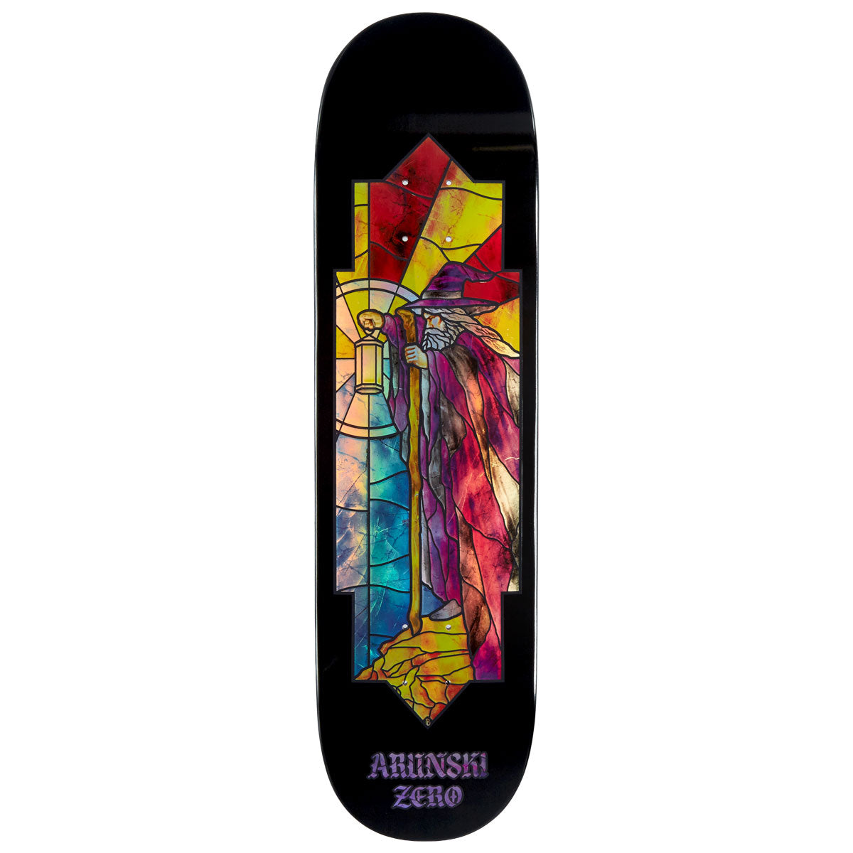 Zero Stained Glass Arunski Skateboard Deck - 8.50