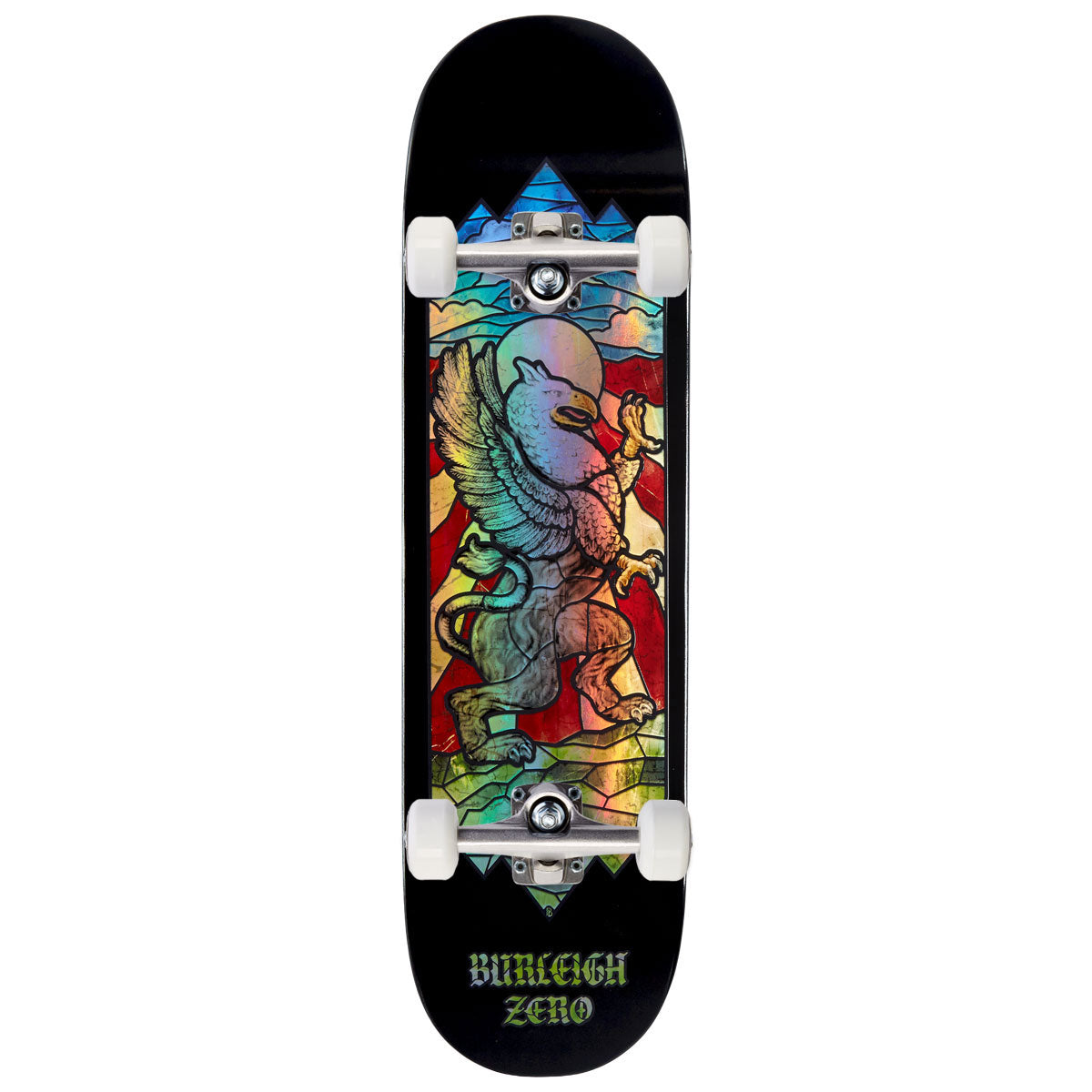 Zero Burleigh Stained Glass Skateboard Complete - 8.50