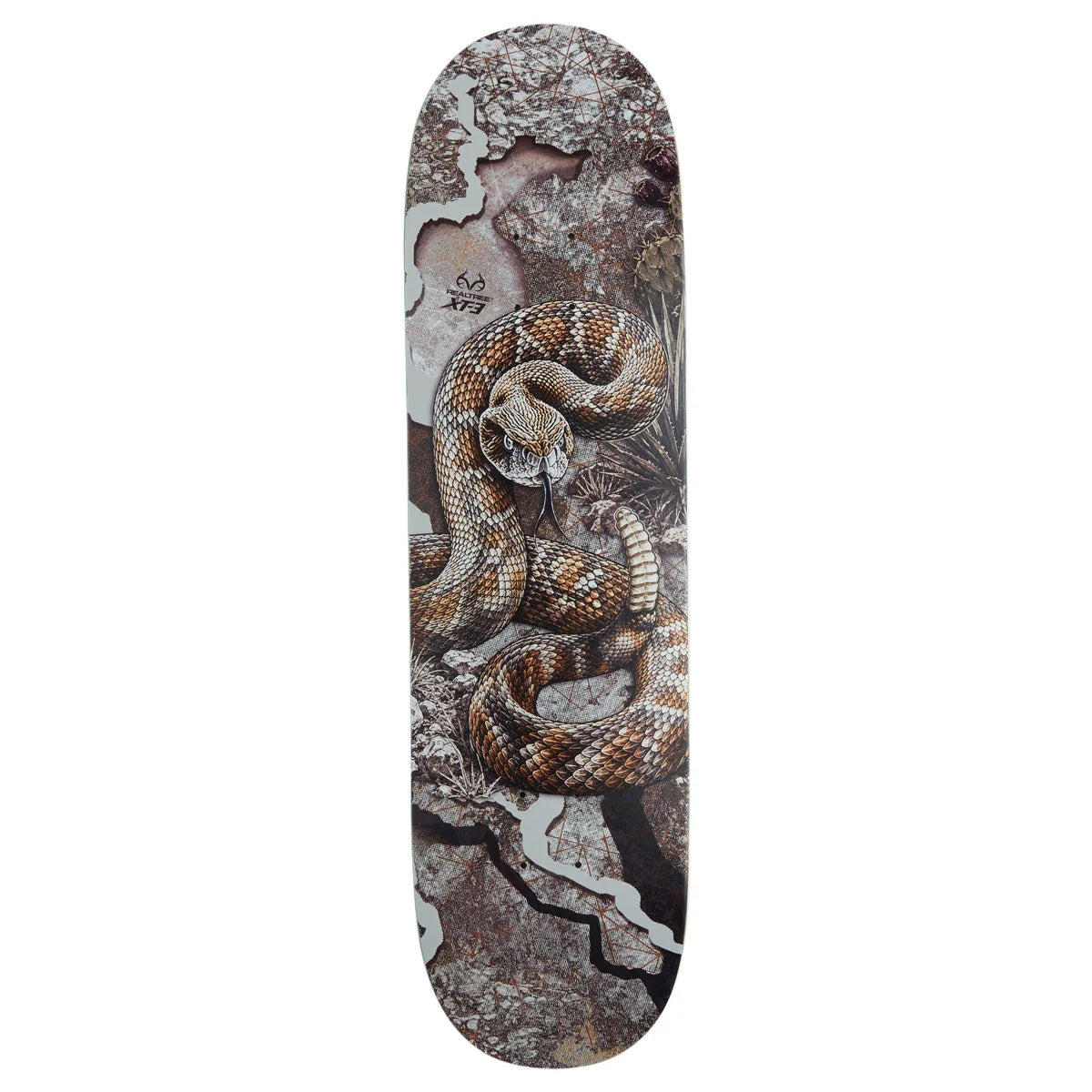 Zero x Realtree Rattlesnake Burleigh Skateboard Deck - 8.50