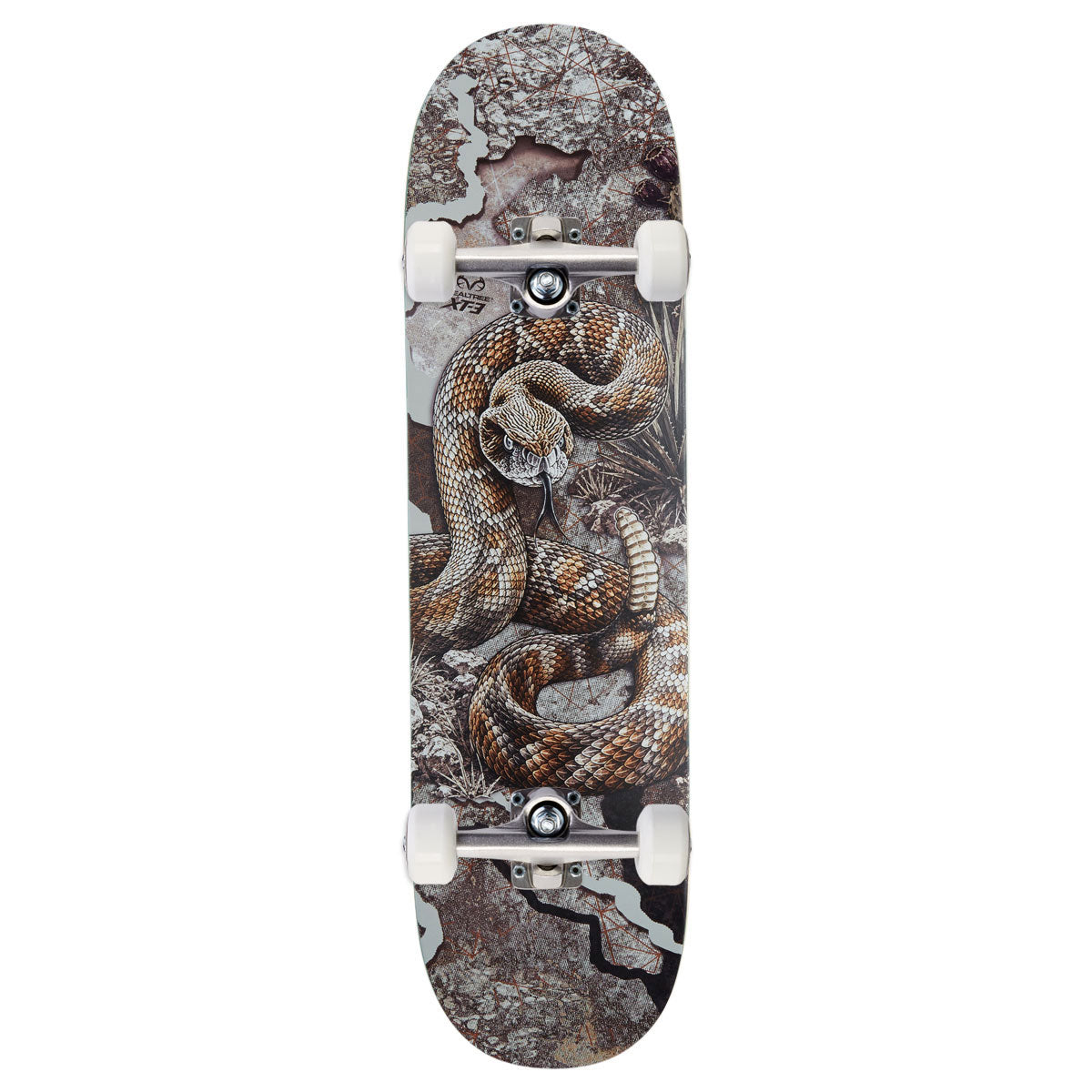 Zero x Realtree Rattlesnake Burleigh Skateboard Complete - 8.50