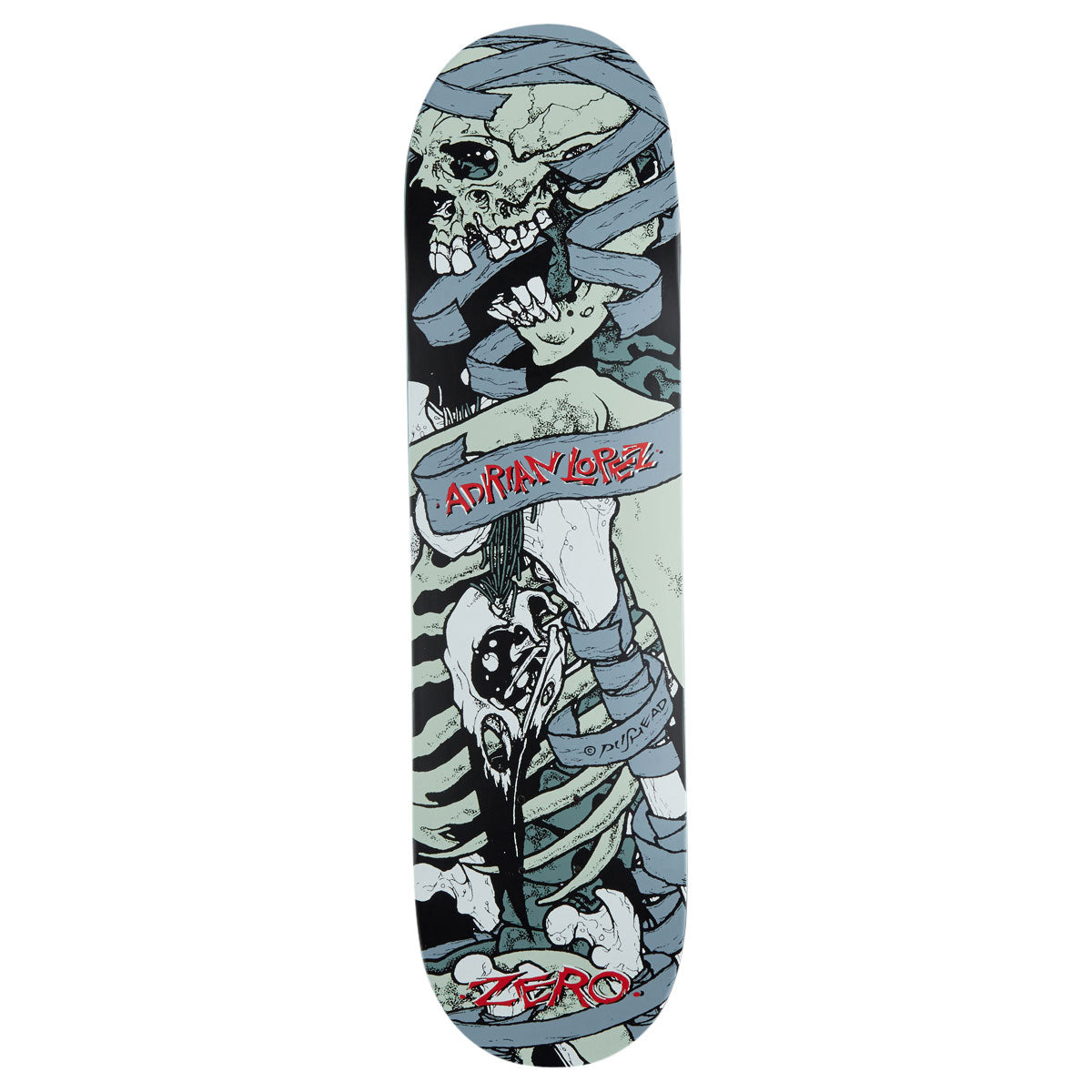Zero Adrian Lopez Pushead Reissue Skateboard Deck - 8.25