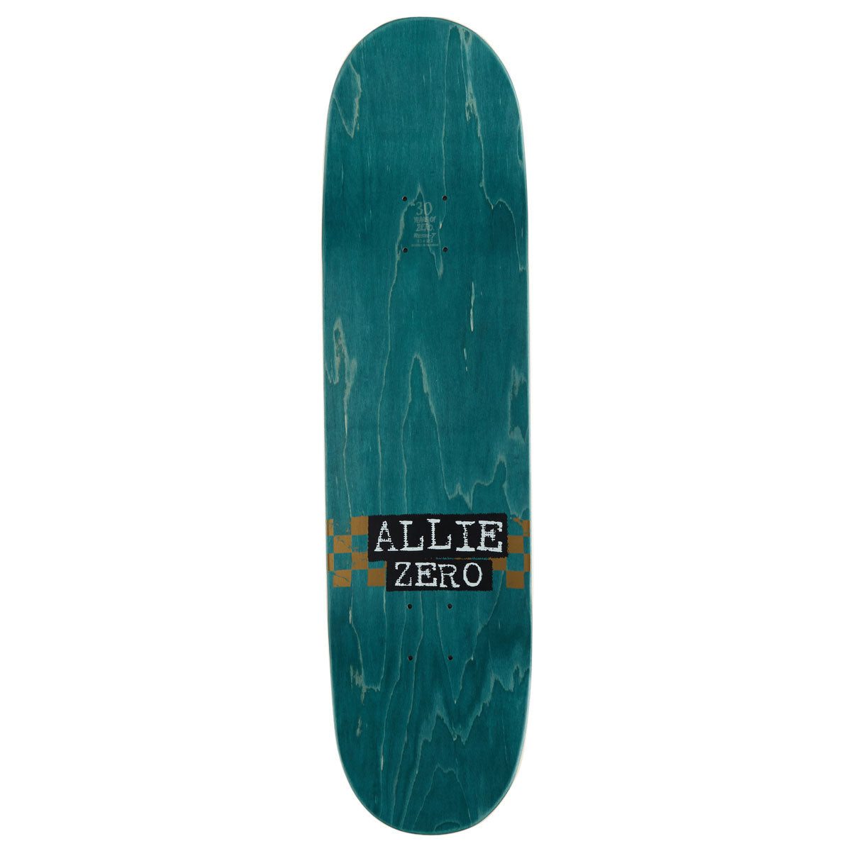 Zero Jon Allie Taxi Driver Reissue Skateboard Complete - Gold Foil - 8.50