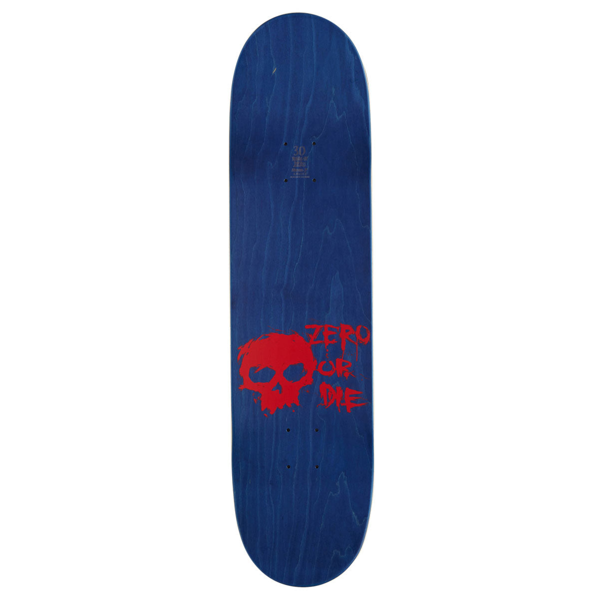 Zero Sheckler Blood Skateboard Complete - Red Foil - 8.25