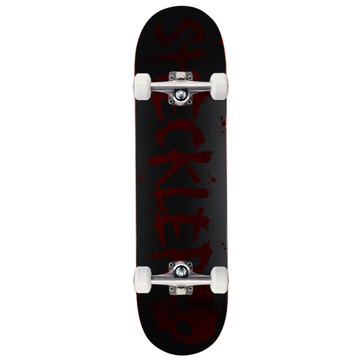 Zero Sheckler Blood Skateboard Complete - Red Foil - 8.25