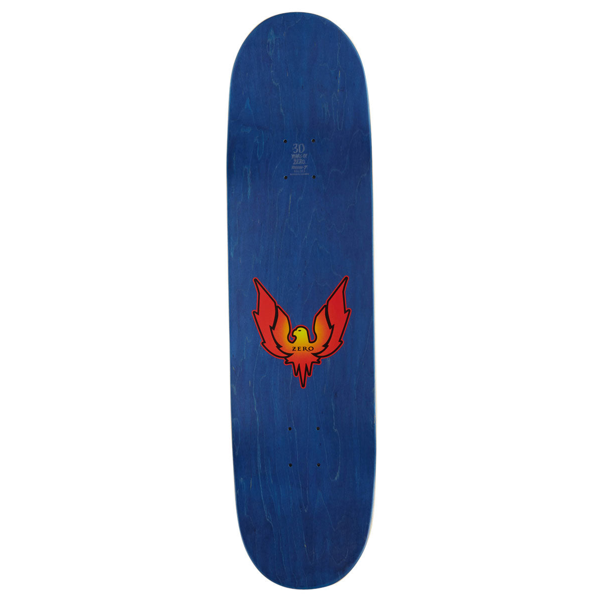 Zero Firebird Reissue Skateboard Deck - Iridenscent Foil/Black - 8.50