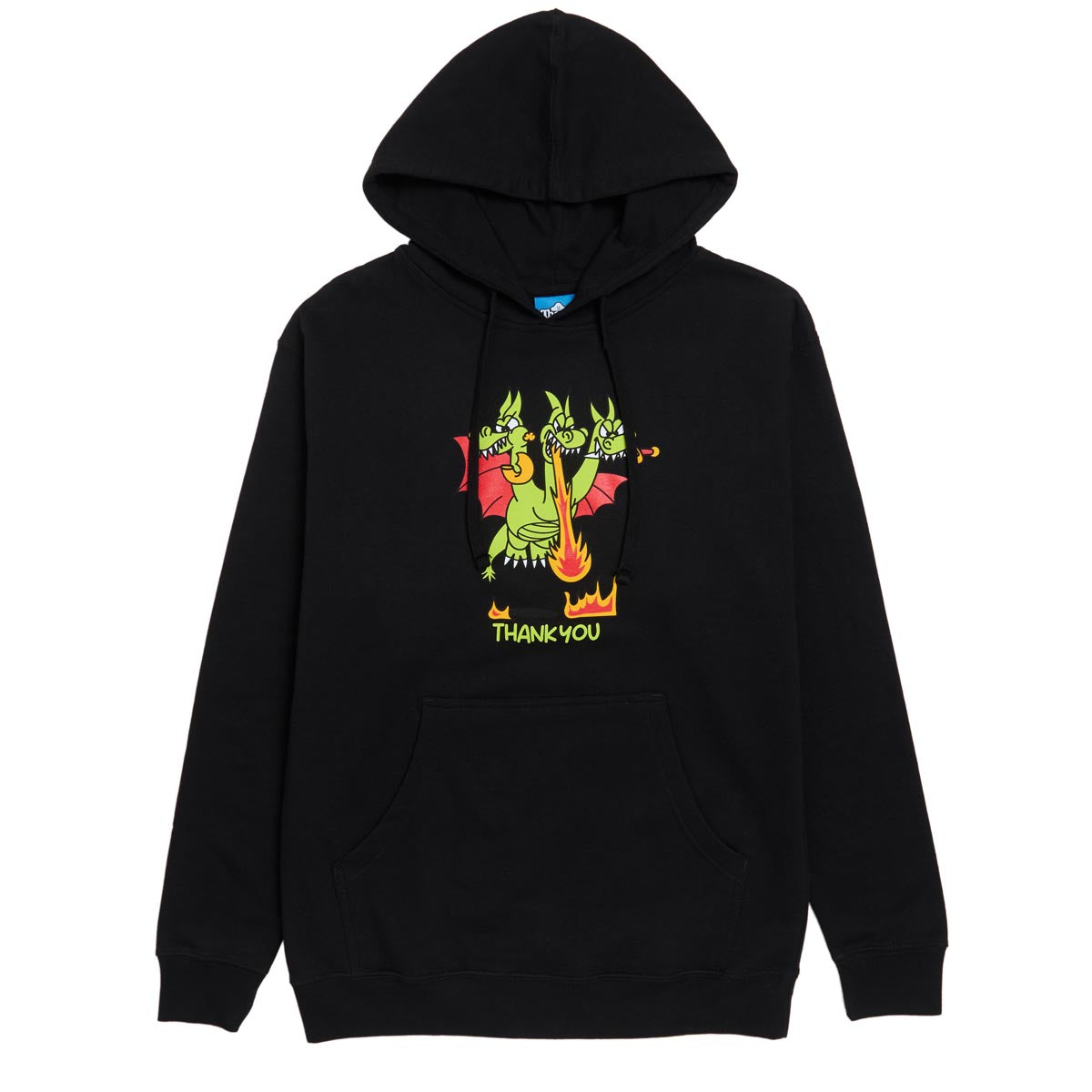 Thank You 3 Monsters Hoodie - Black image 1