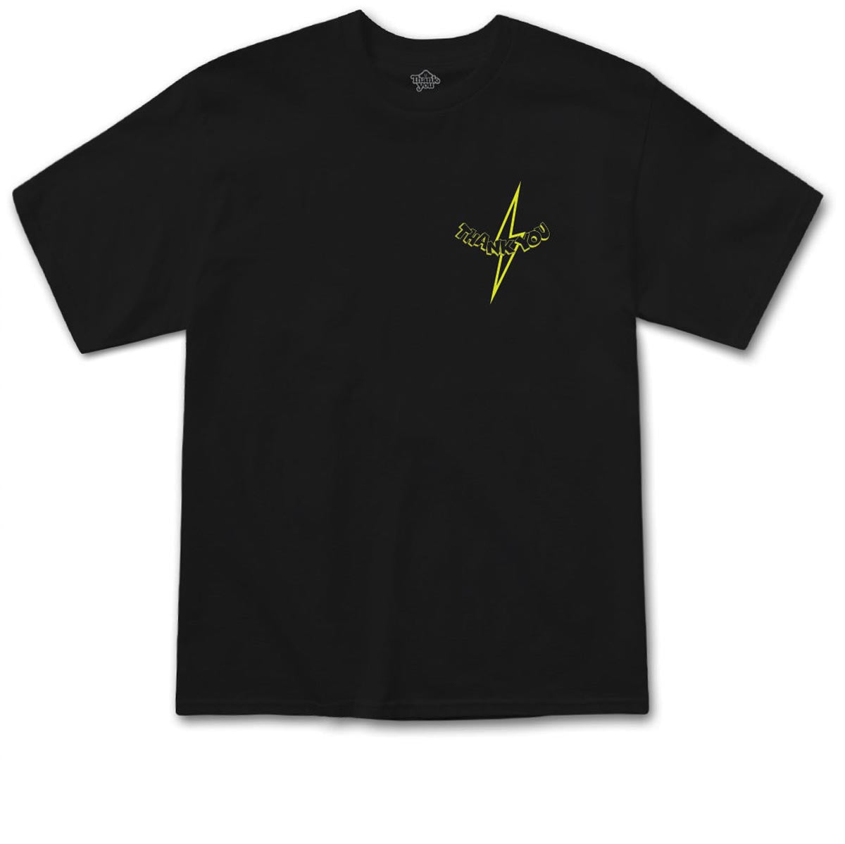 Thank You Static T-Shirt - Black image 2