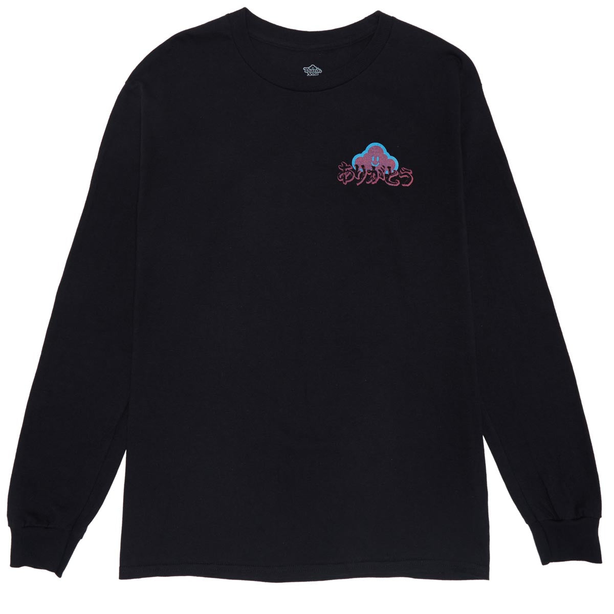 Thank You Intuition Long Sleeve T-Shirt - Black image 2