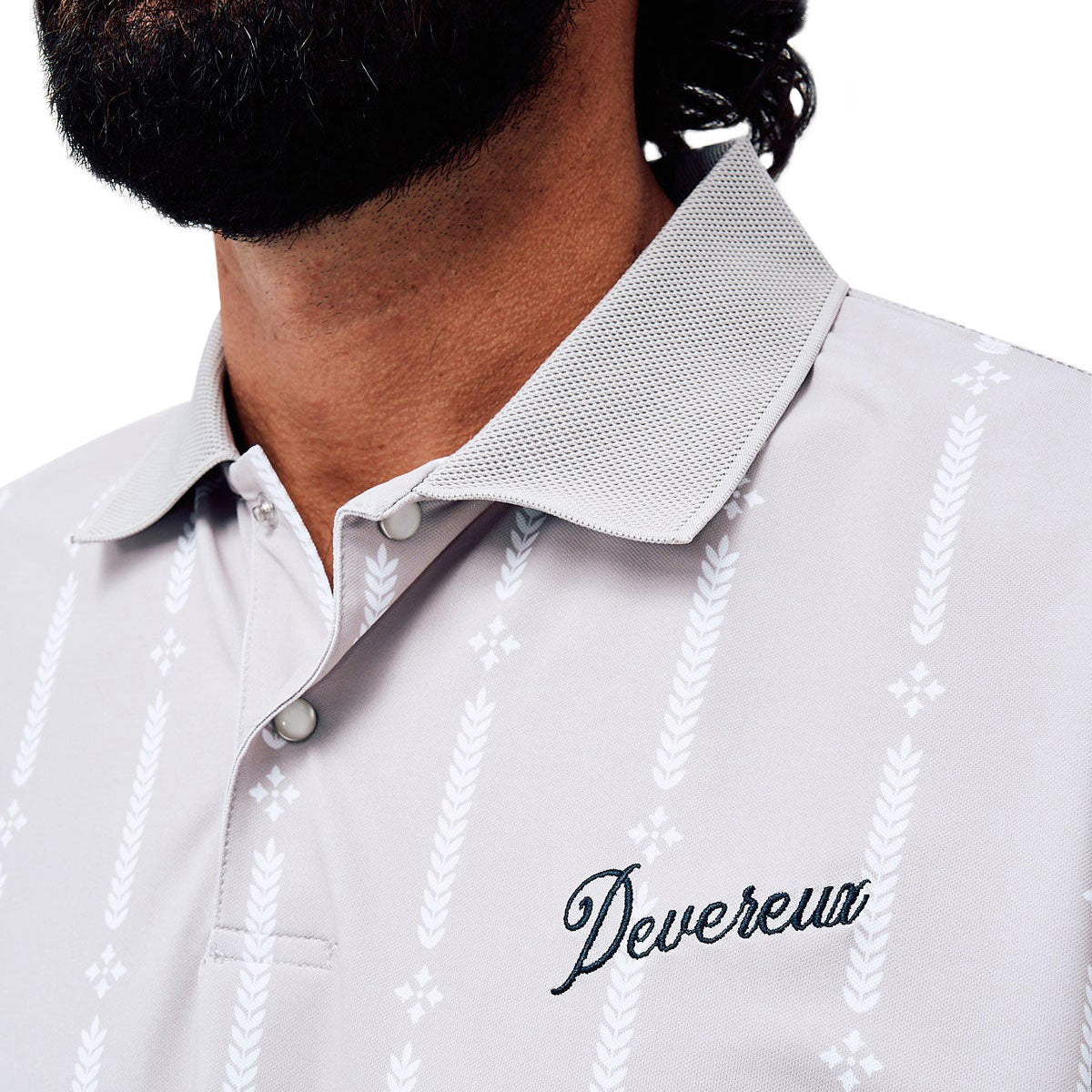Devereux Café Polo Shirt - Grey image 4