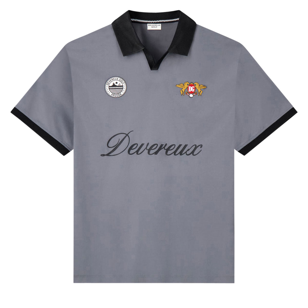 Devereux Competition Polo Shirt - Dark Charcoal image 1