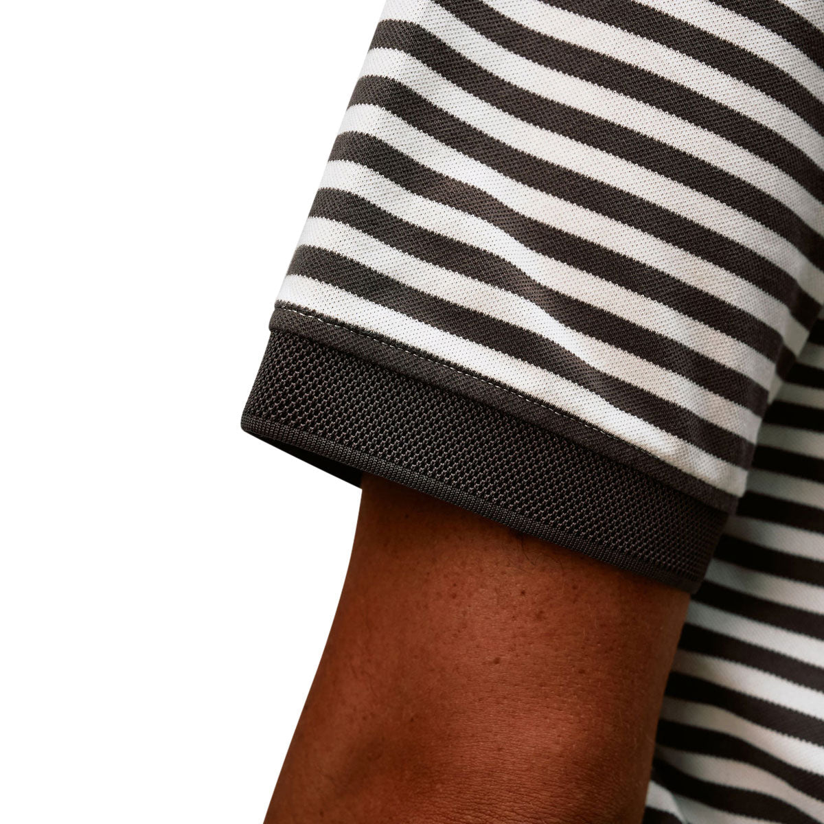 Devereux Camelback Polo Shirt - Brown/White image 4