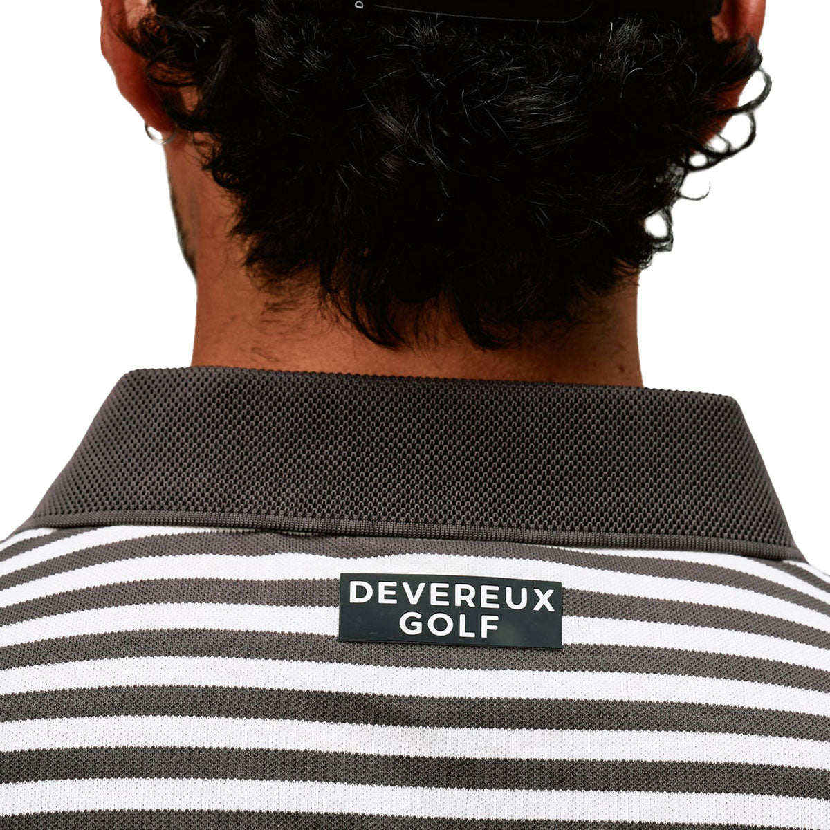 Devereux Camelback Polo Shirt - Brown/White image 5
