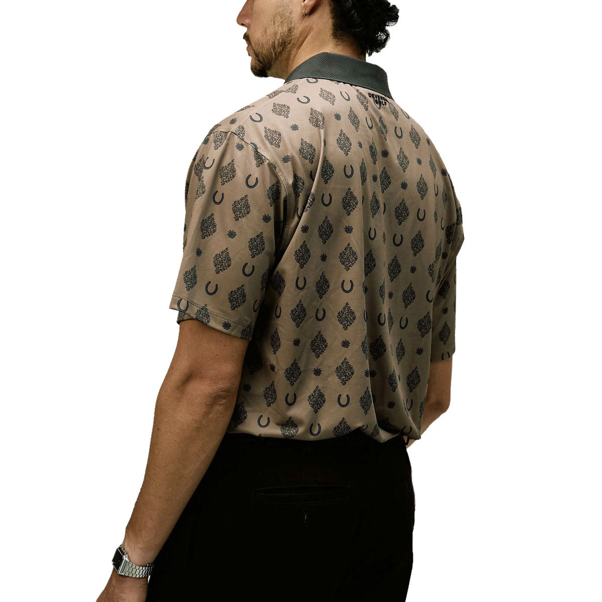 Devereux Duke Polo Shirt - Brindle image 3