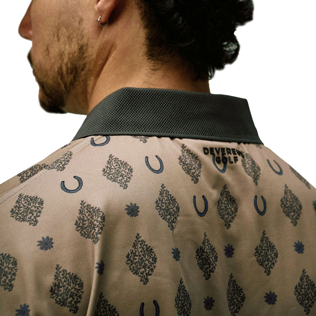 Devereux Duke Polo Shirt - Brindle image 4