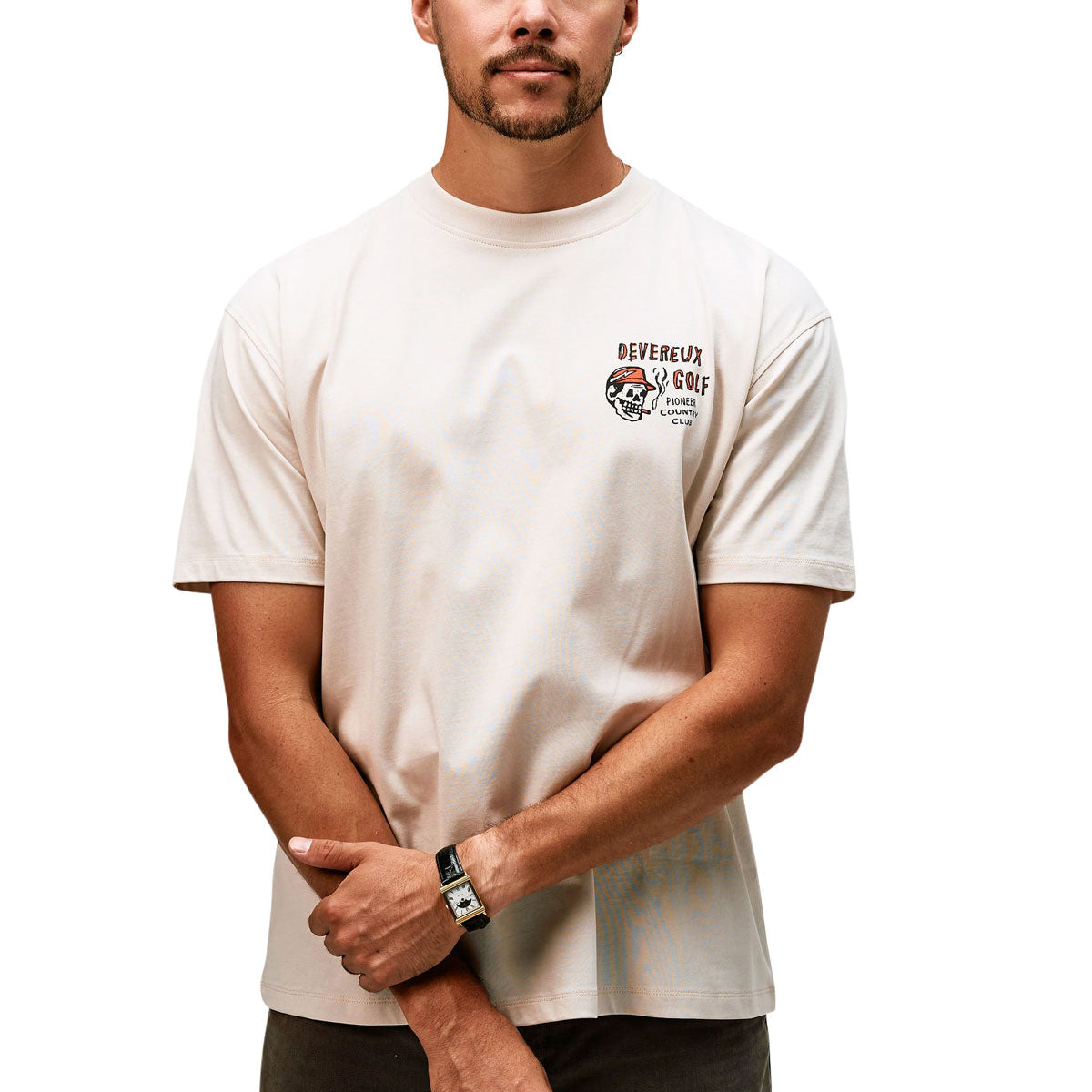 Devereux All The Smoke T-Shirt - Sand image 5