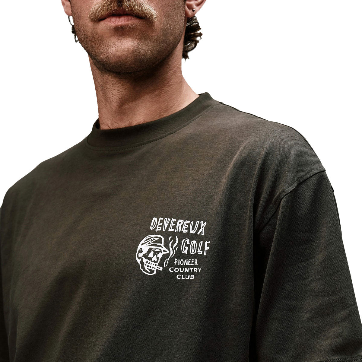Devereux All The Smoke T-Shirt - Faded Black image 3