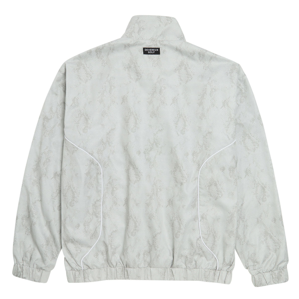 Devereux Piped Quarter Zip Sweatshirt - Succulent Green image 2
