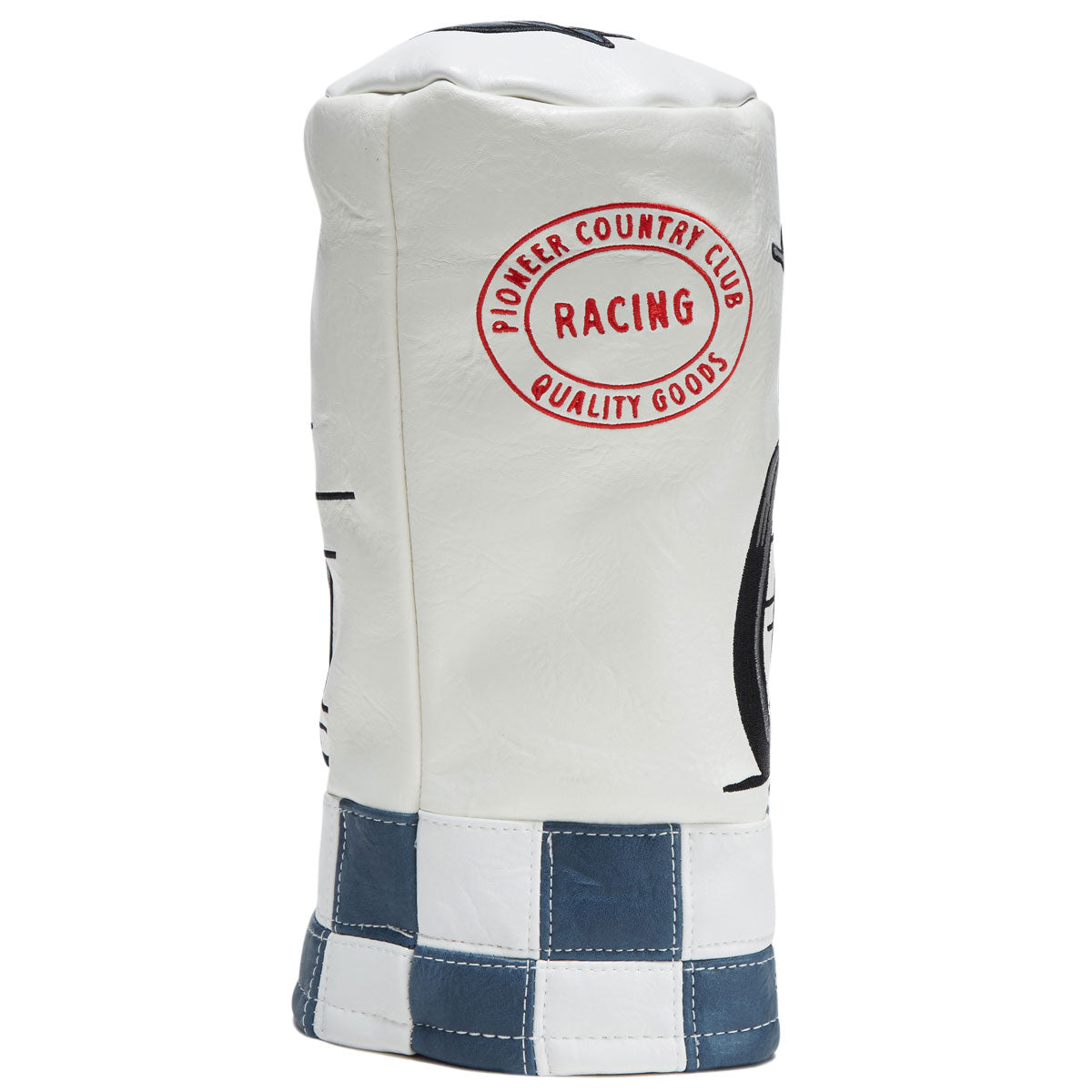 Devereux Check Sidecar Driver Cover - Blue/White image 2