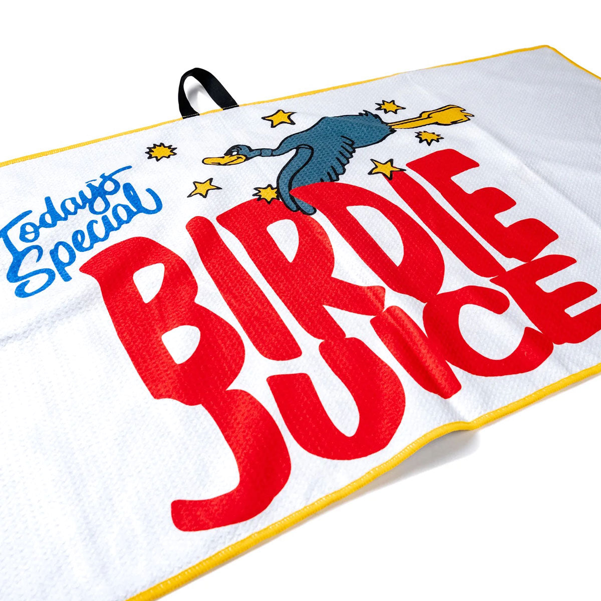 Devereux Birdie Juice Golf Towel - White image 1