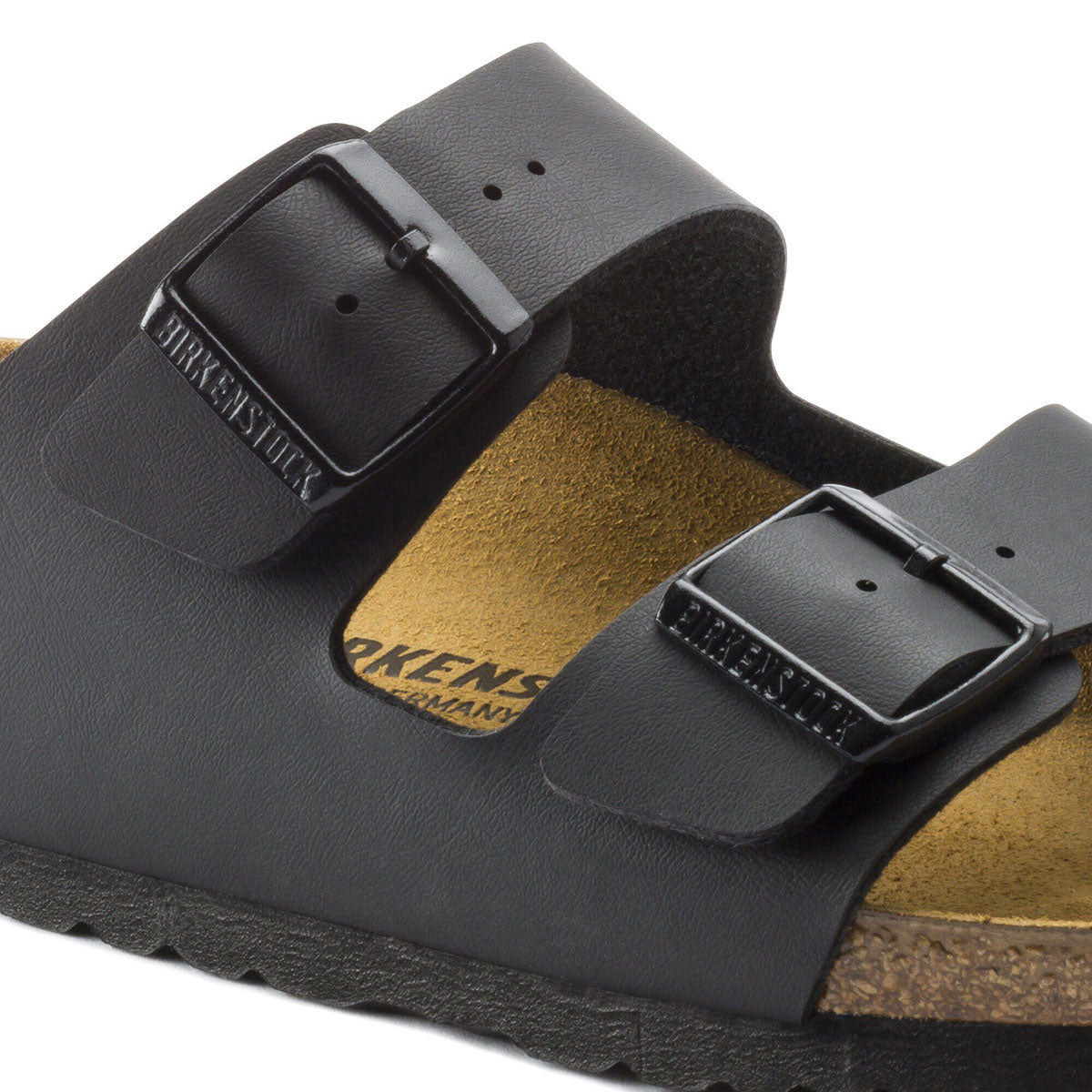 Birkenstock Womens Arizona Sandals - Black Birko-Flor image 5