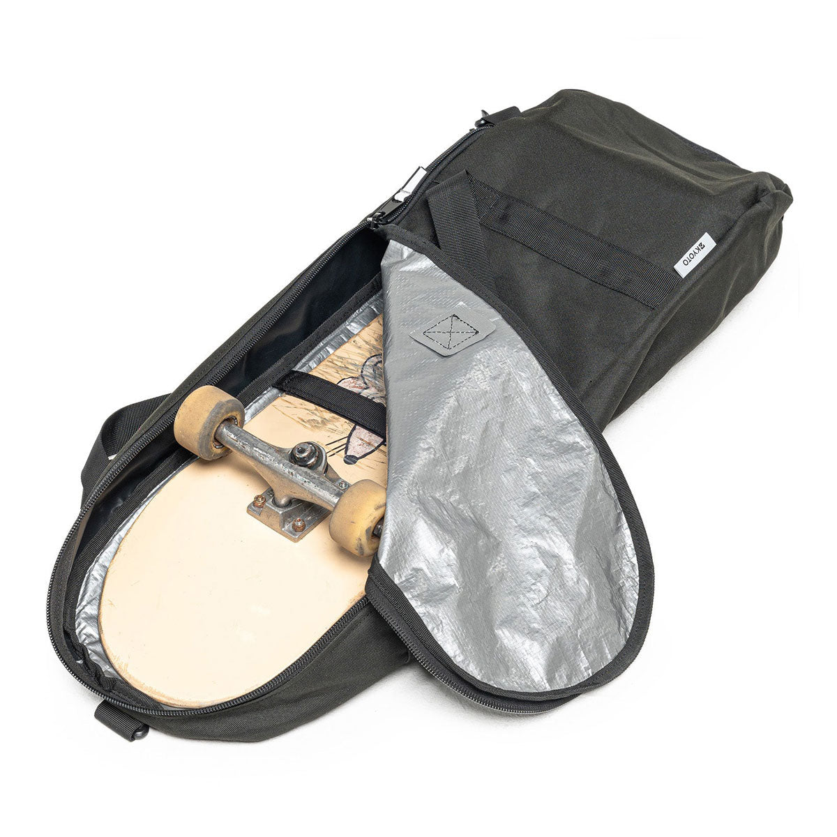Kyoto SB Base Bag - Khaki/Navy/Orange image 3