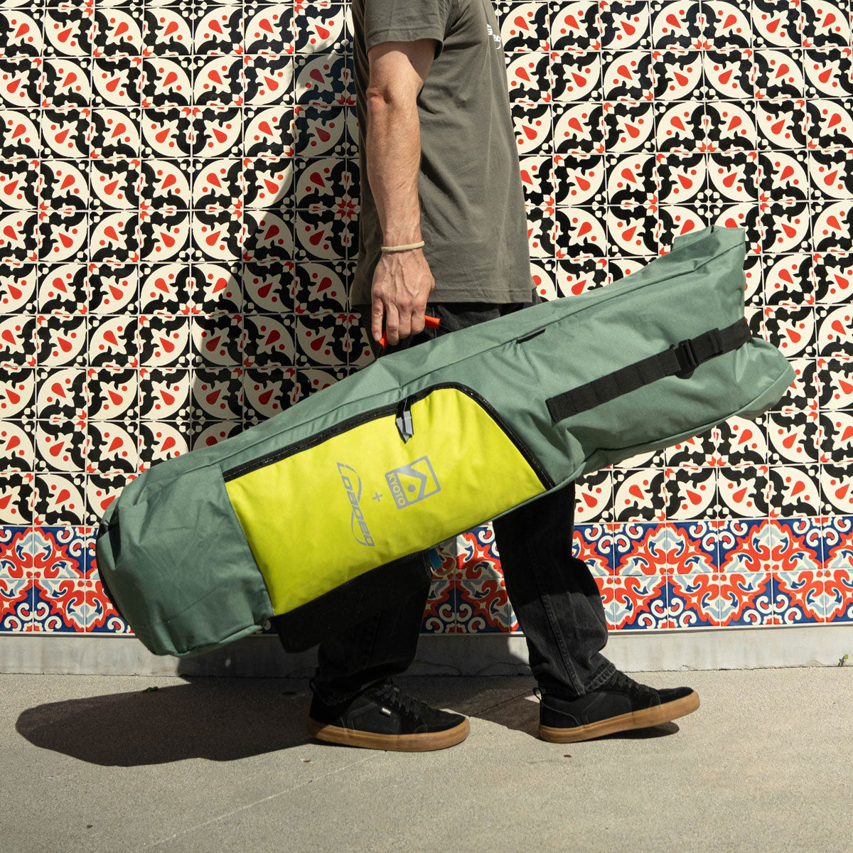 Loaded x Kyoto Long Base Bag - Green image 5