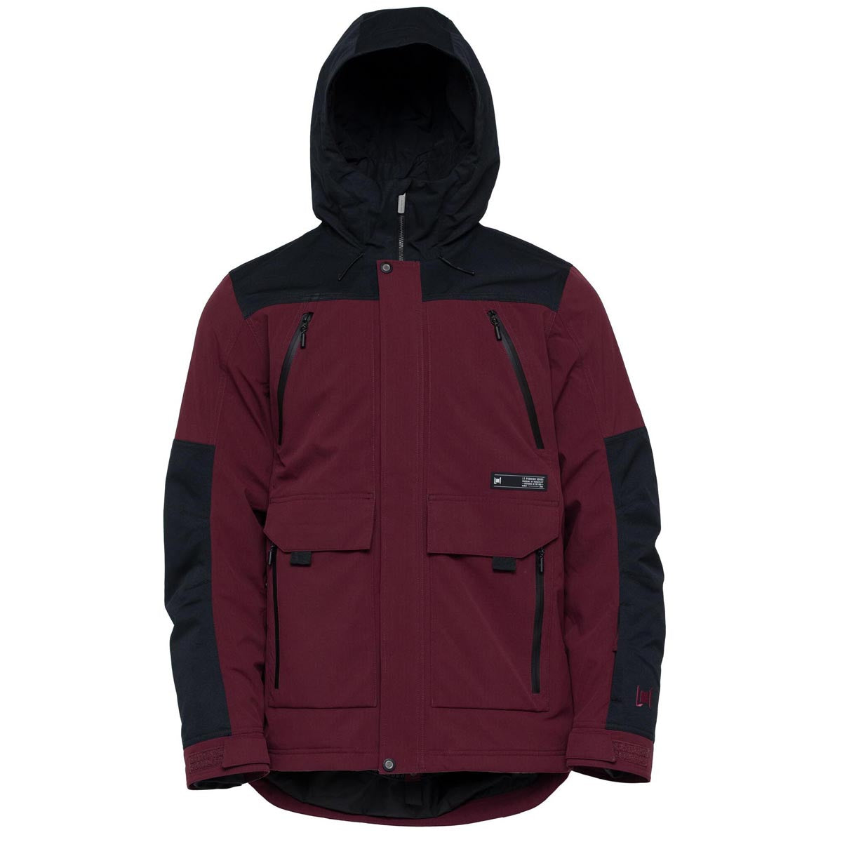 L1 Williams 2024 Snowboard Jacket - Port/Black image 1