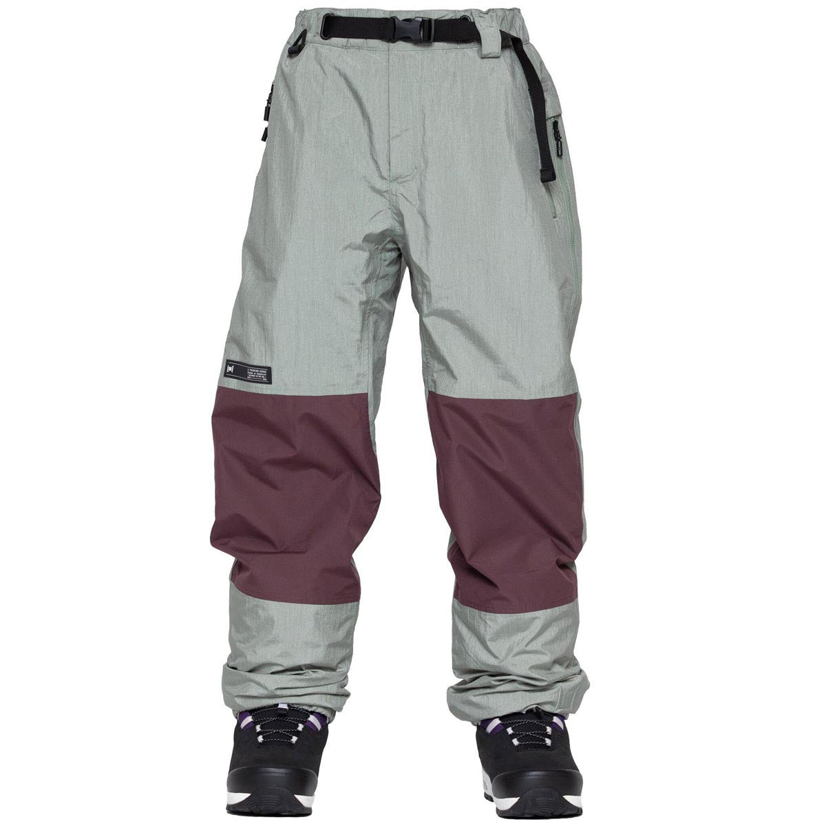 L1 Ventura Pant 2024 Snowboard Pants - Shadow/Huckleberry image 1