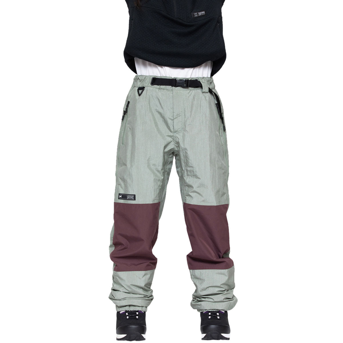 L1 Ventura Pant 2024 Snowboard Pants - Shadow/Huckleberry image 3