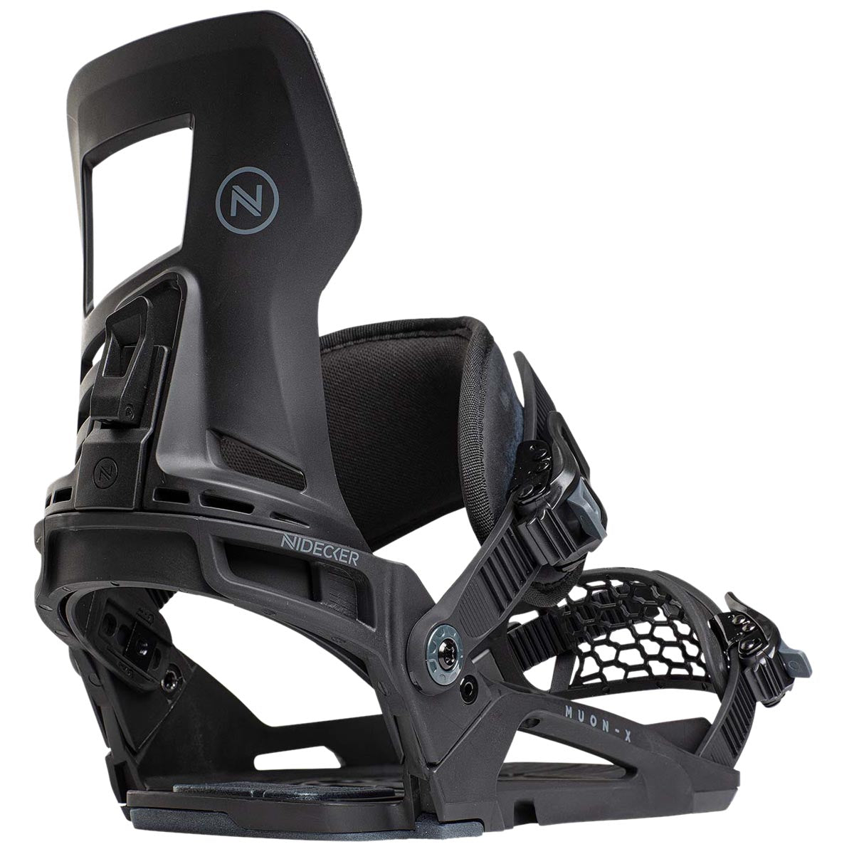 Nidecker Muon-X 2024 Snowboard Bindings - Black image 1