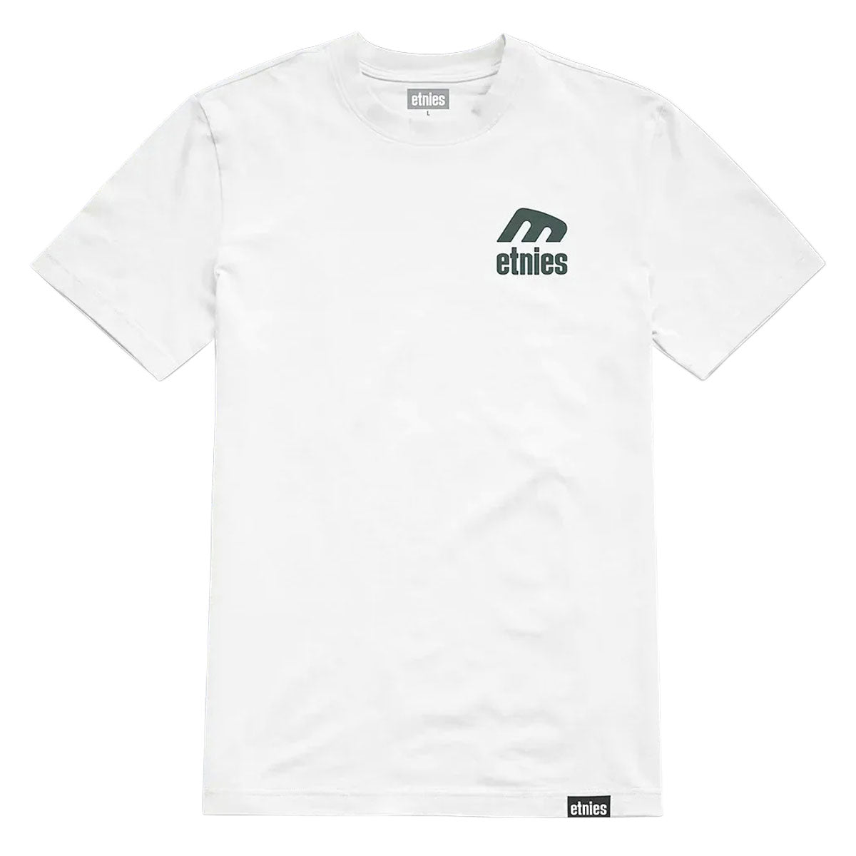 Etnies Team T-Shirt - White/Green image 1