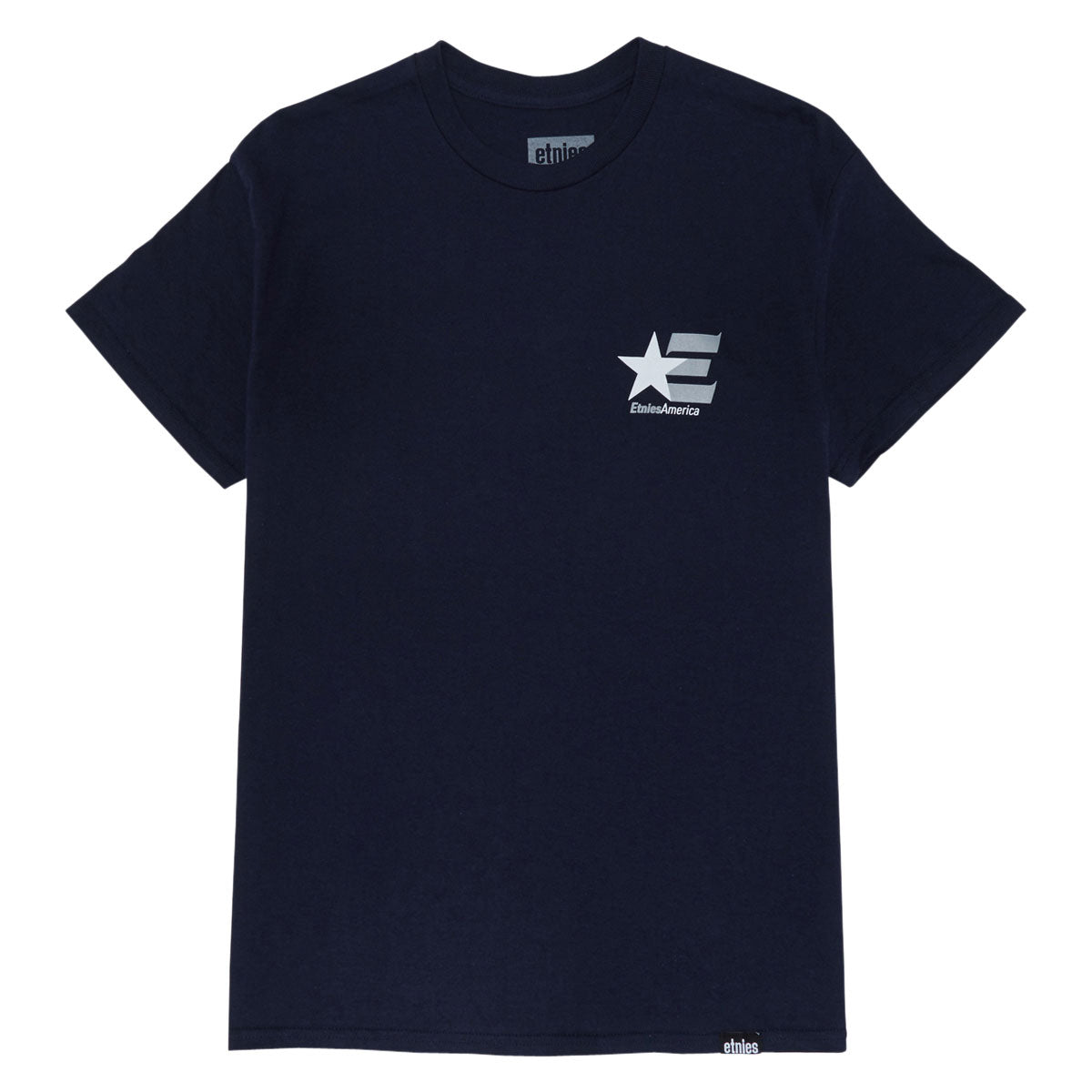 Etnies America T-Shirt - Navy/White image 1