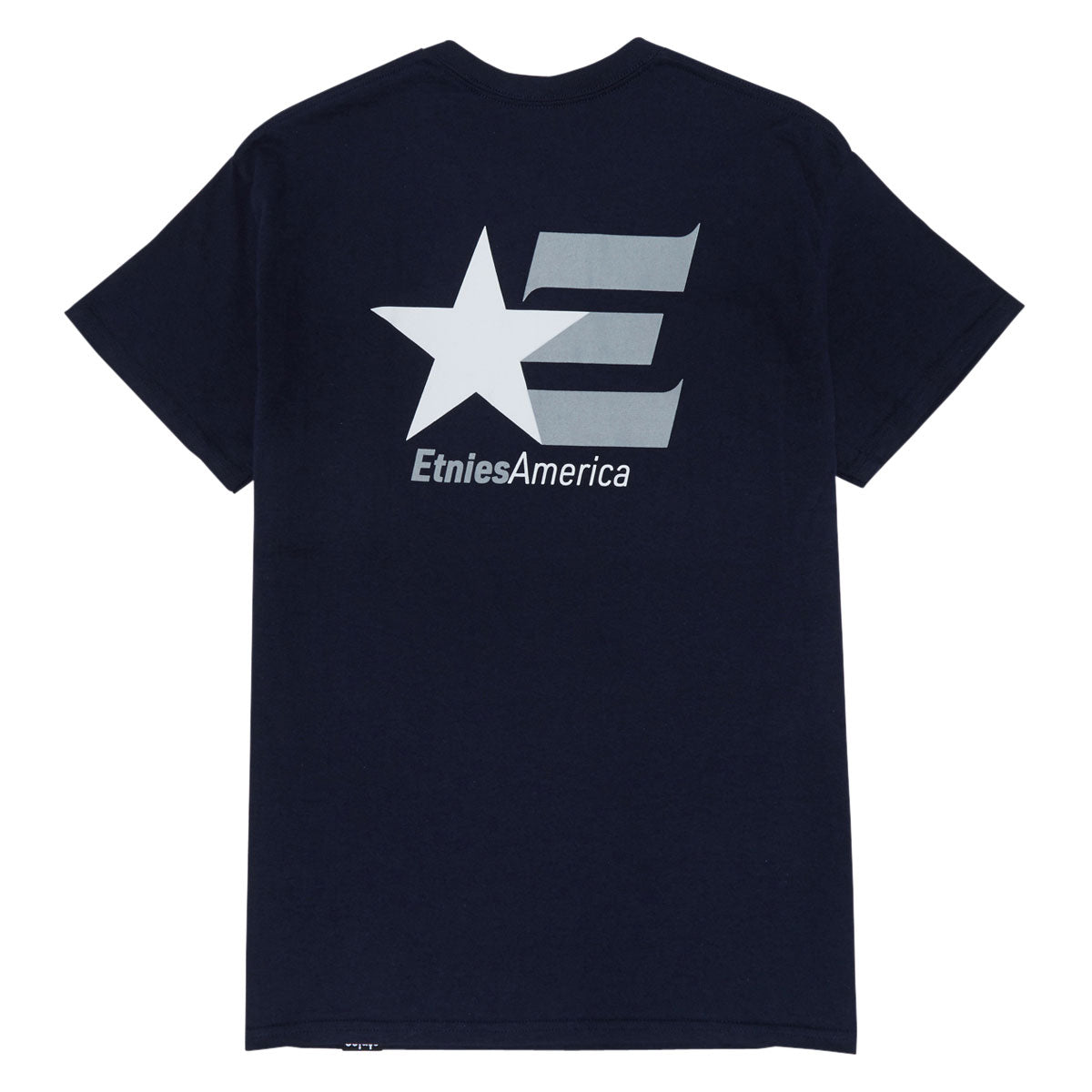 Etnies America T-Shirt - Navy/White image 2