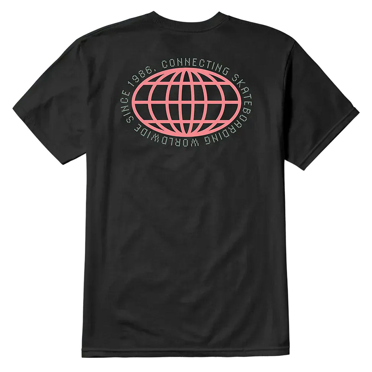Etnies Worldwide T-Shirt - Black image 1