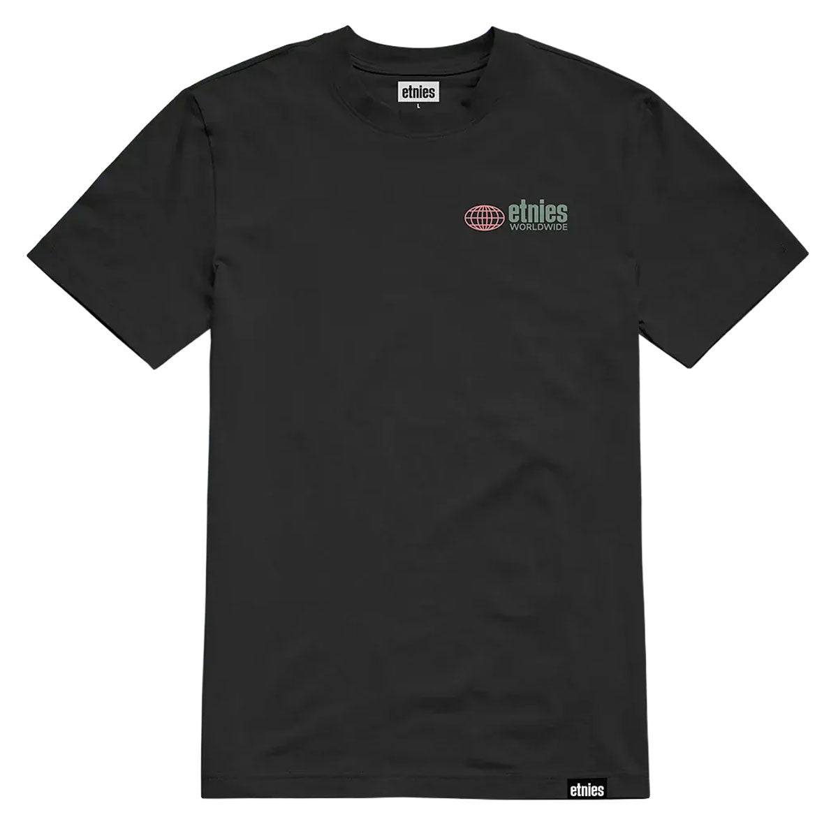 Etnies Worldwide T-Shirt - Black image 2