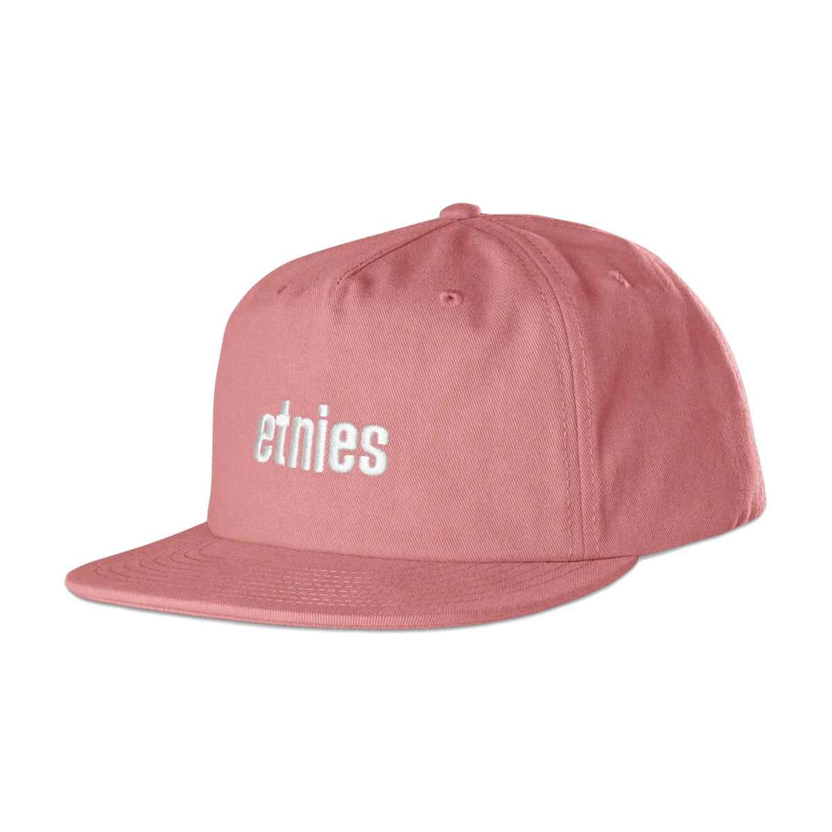 Etnies Icon Embroidery Snapback Hat - Pink image 1