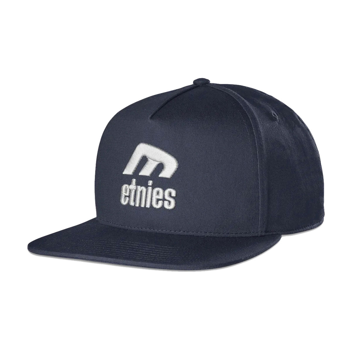Etnies Icon E Snapback Hat - Navy/Grey image 1