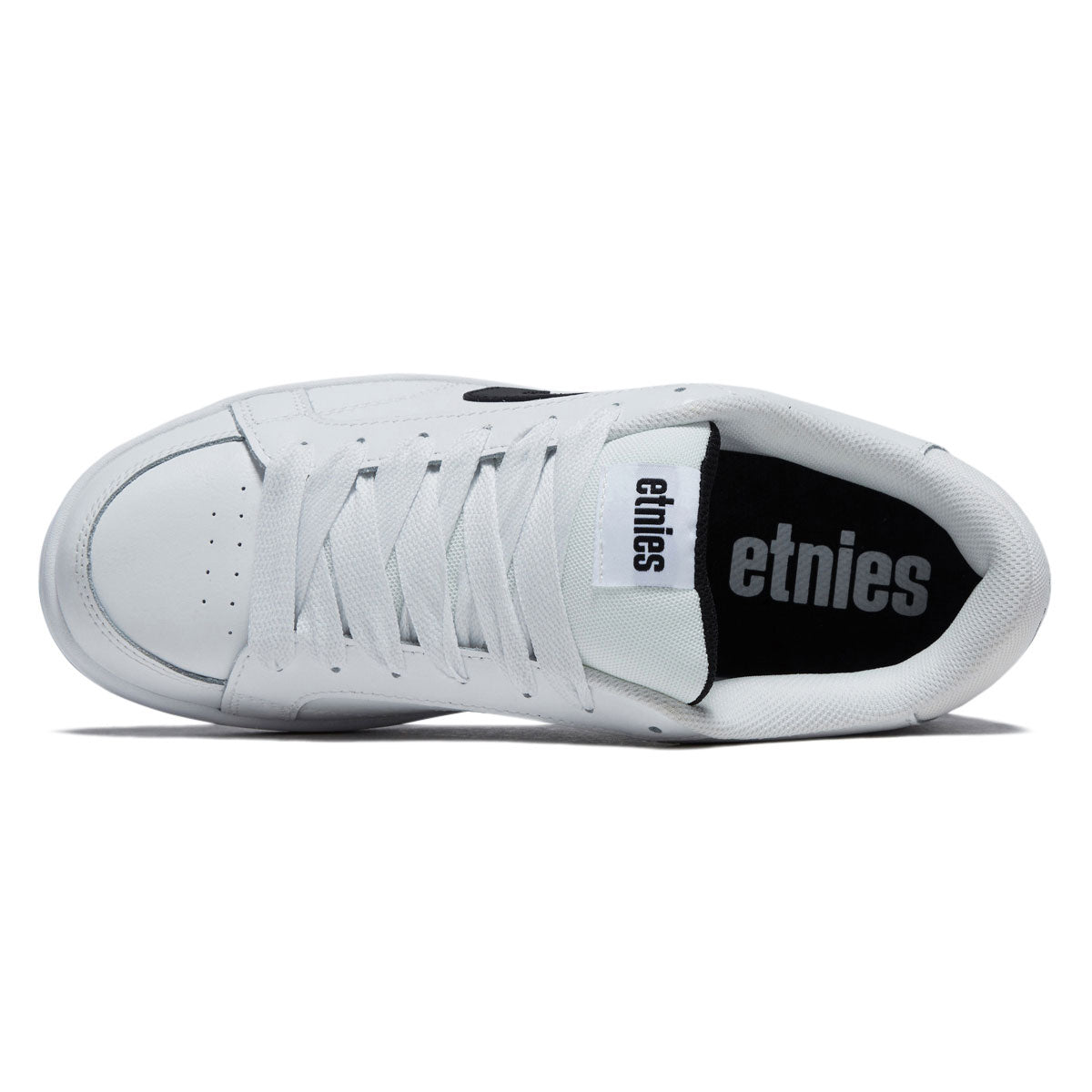 Etnies Kingpin 2K Shoes - White/Black image 3