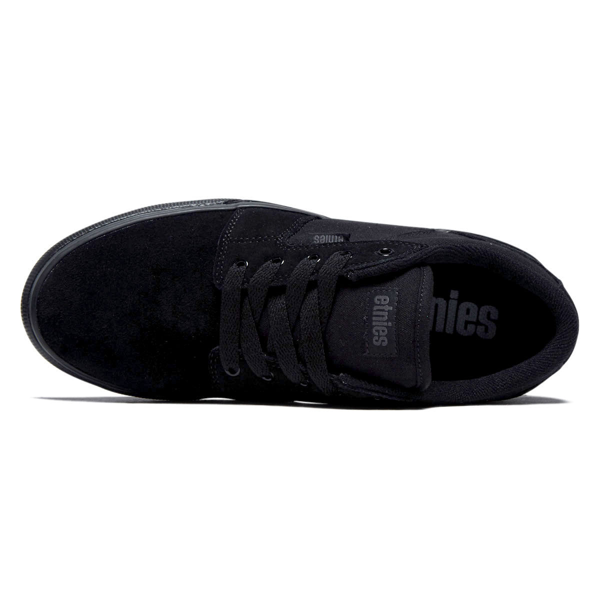 Etnies Barge LS Shoes - Black Dirty Wash image 3