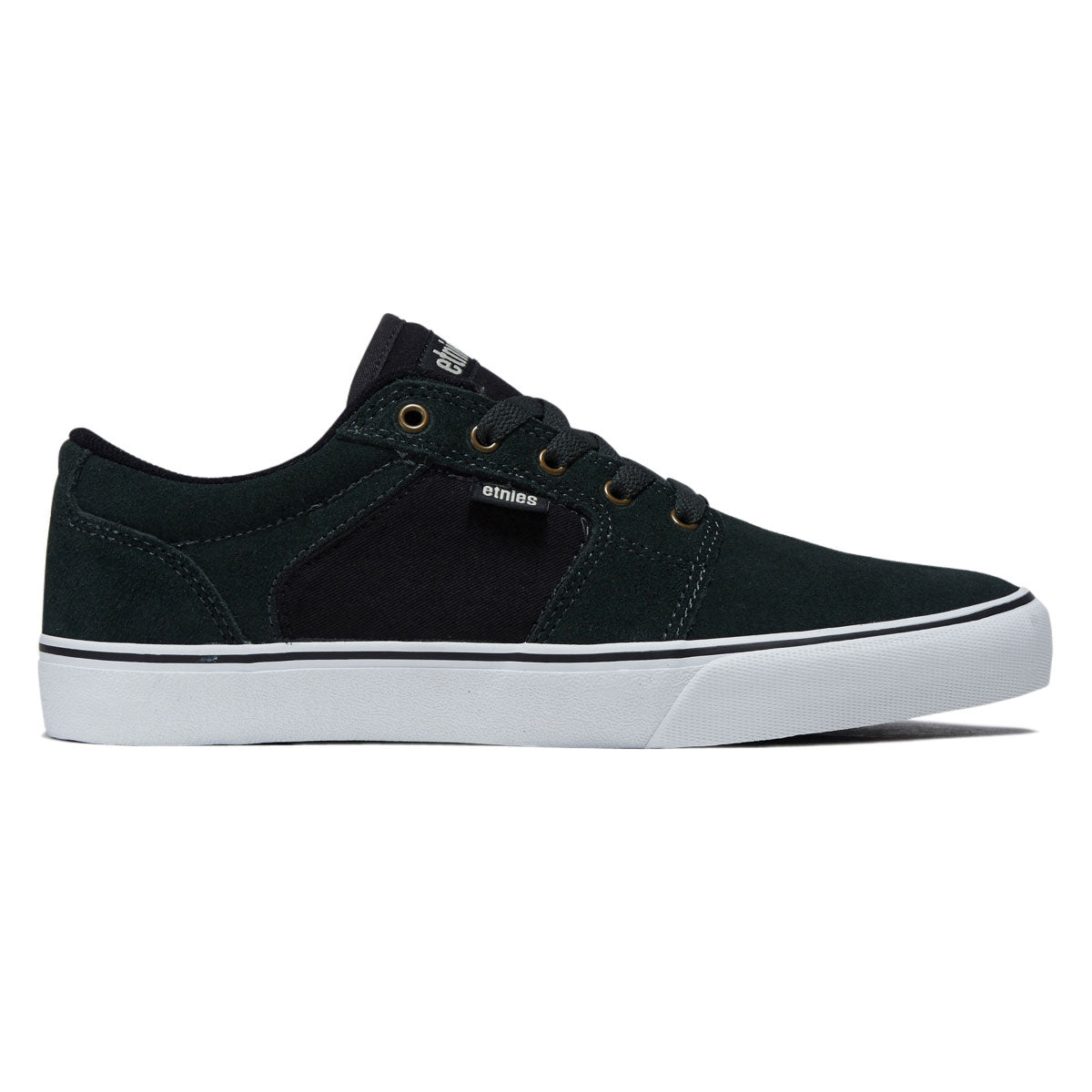 Etnies Barge LS Shoes - Green/Gold image 1