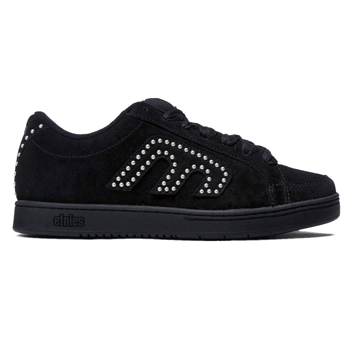 Etnies Kingpin Shoes - Black/Black/Silver image 1